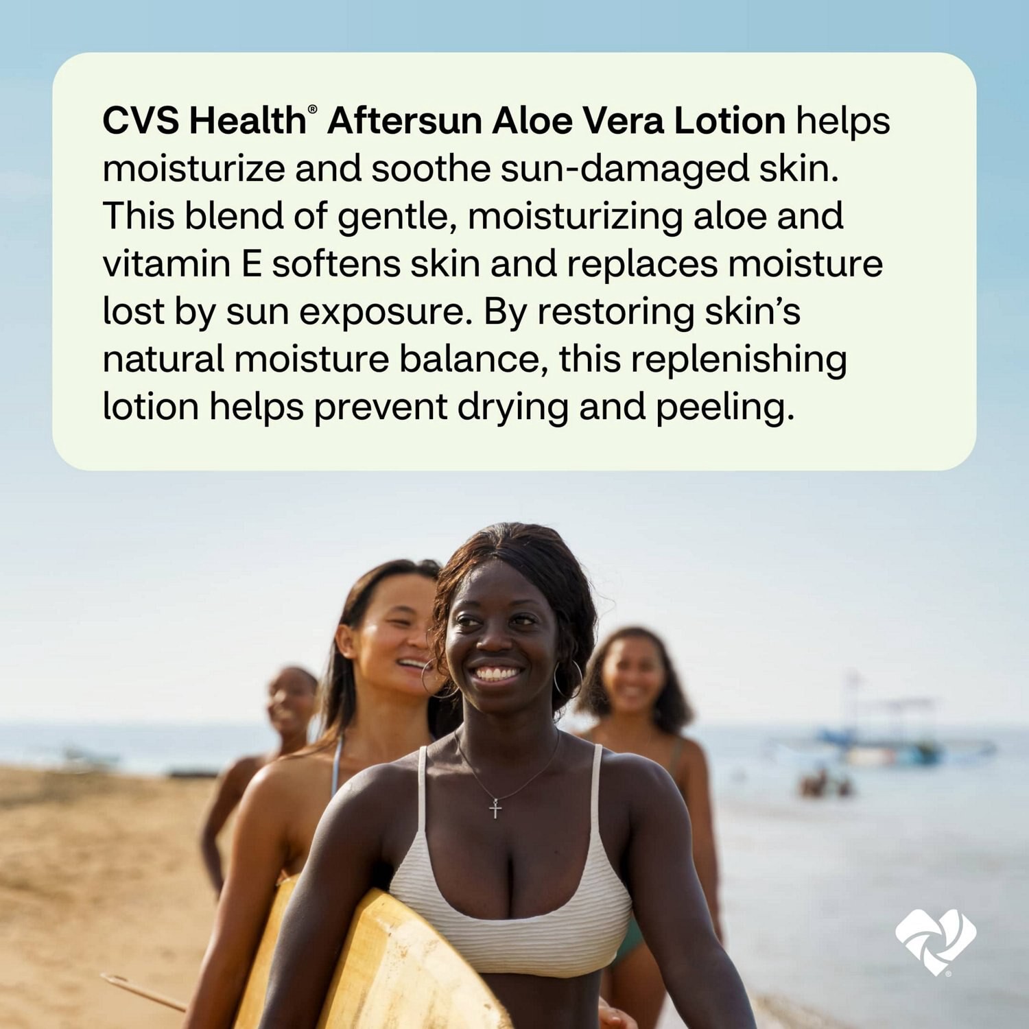 slide 3 of 7, Cvs Health Aftersun Moisturizing Lotion Value Size, 20 Oz, 1 ct