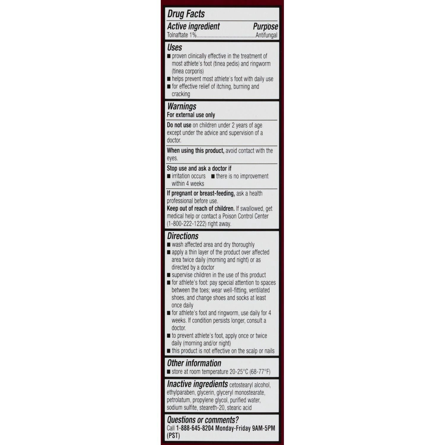 slide 5 of 5, CVS Health Athlete's Foot Antifungal Cream, 1 Oz, 1 ct