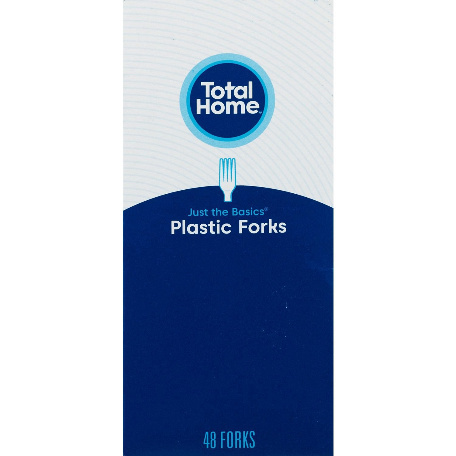 slide 3 of 3, Total Home Forks, 48 Ct, 1 ct