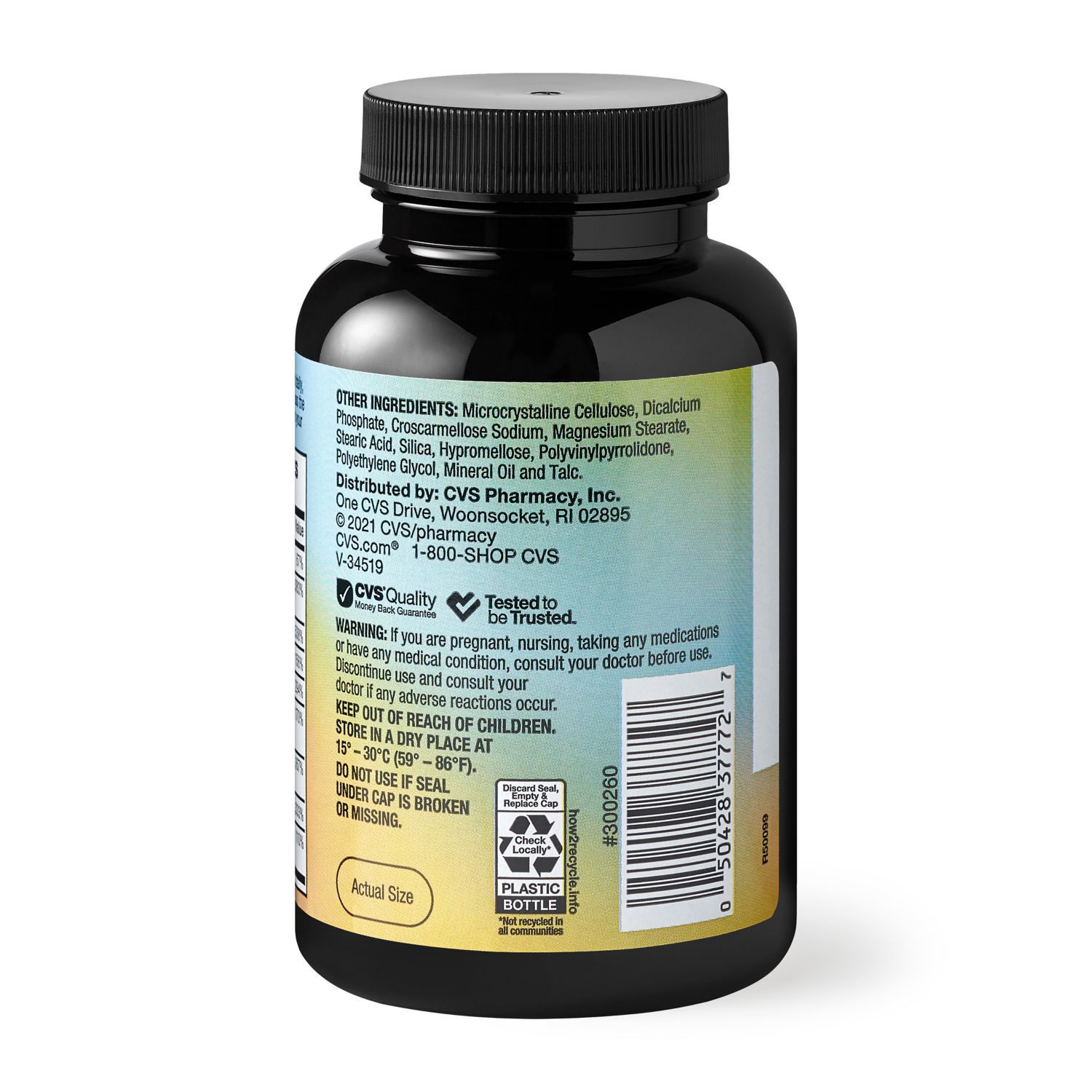 slide 2 of 4, CVS Health Super B Complex With Vitamin C Caplets, 300 Ct, 1 ct