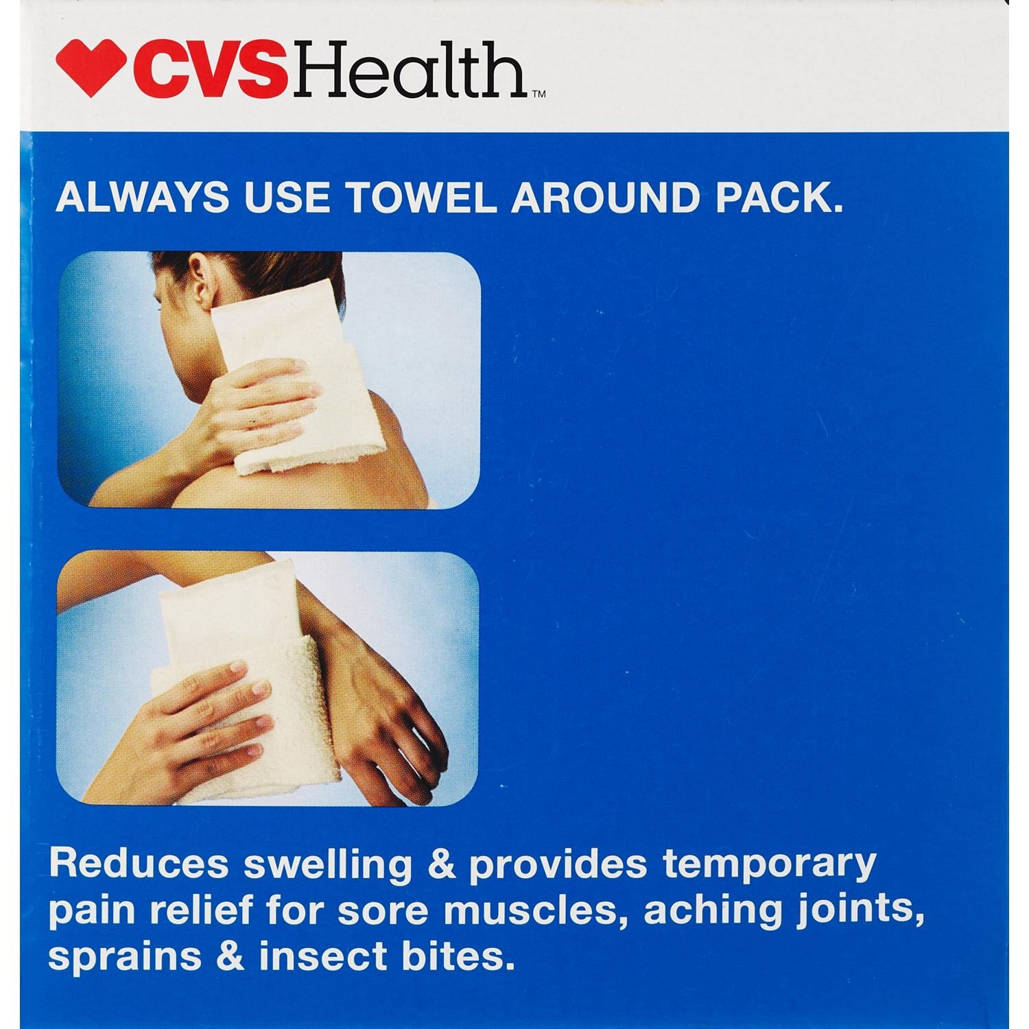 slide 3 of 3, CVS Health, Instant Cold Pack Portable Pain Relief, 8 Ct, 8 ct