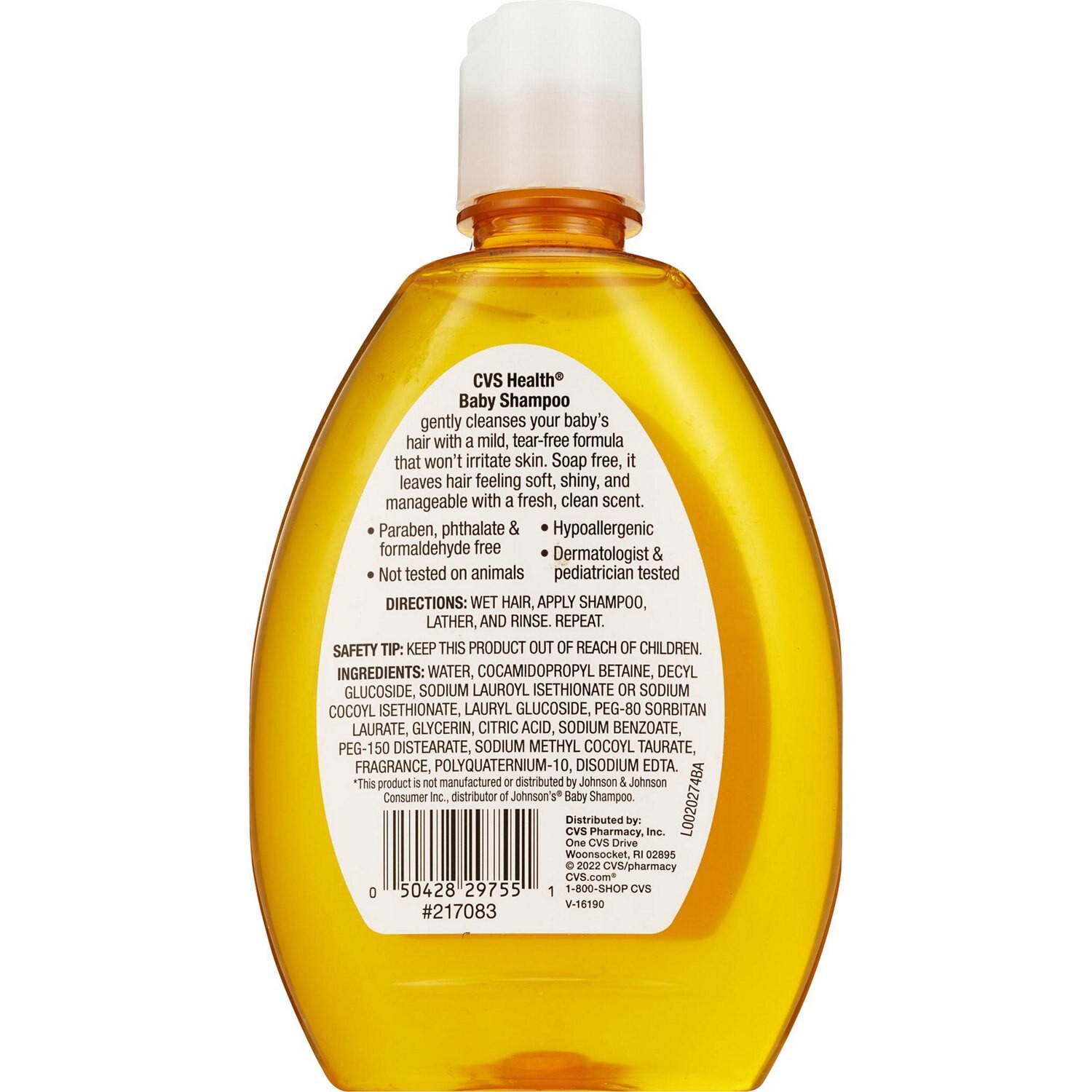 slide 2 of 2, CVS Health Baby Shampoo, 15 Oz, 1 ct