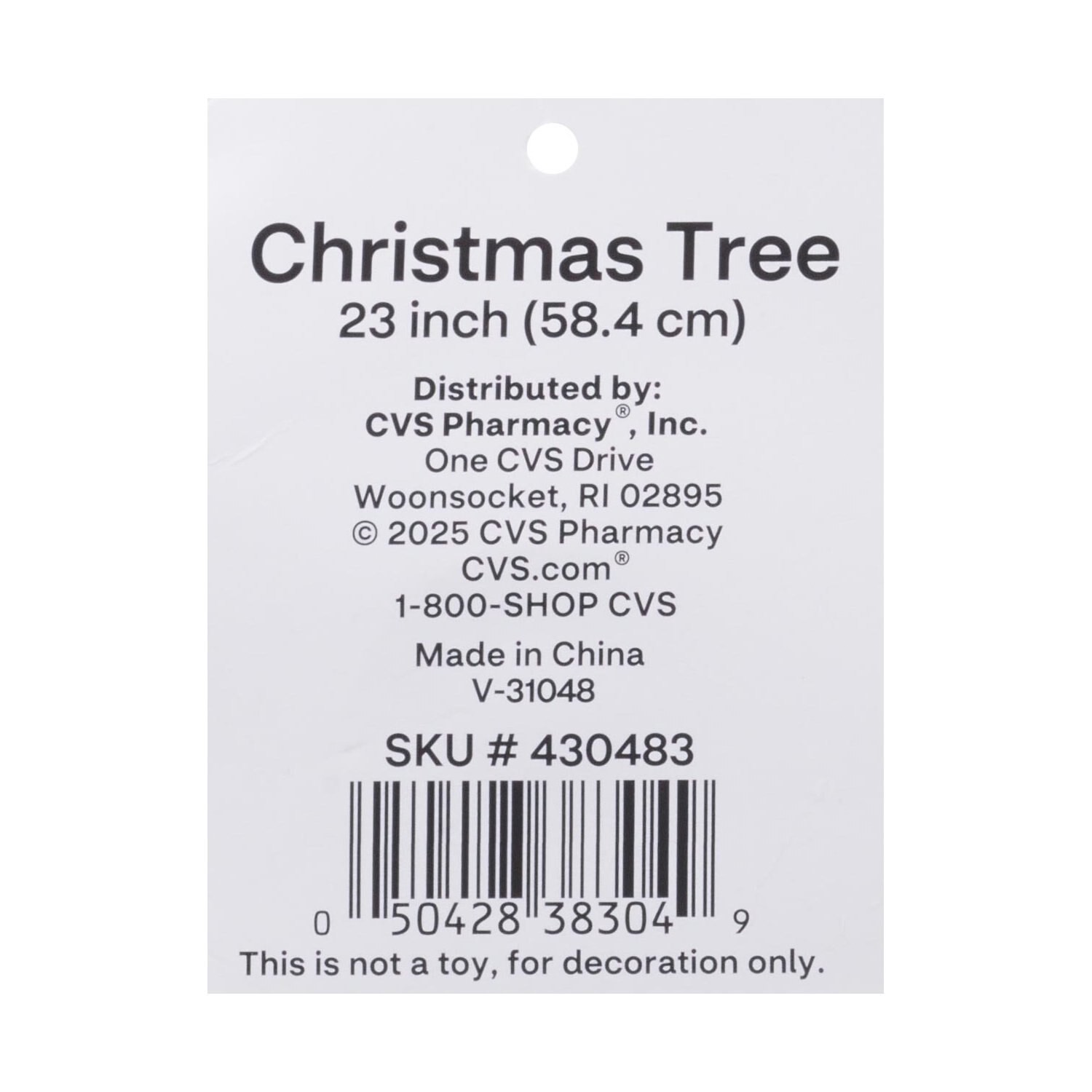 slide 2 of 4, MERRY BRITE 23"H 20 Led+Try Me Pe Tree, 1 ct
