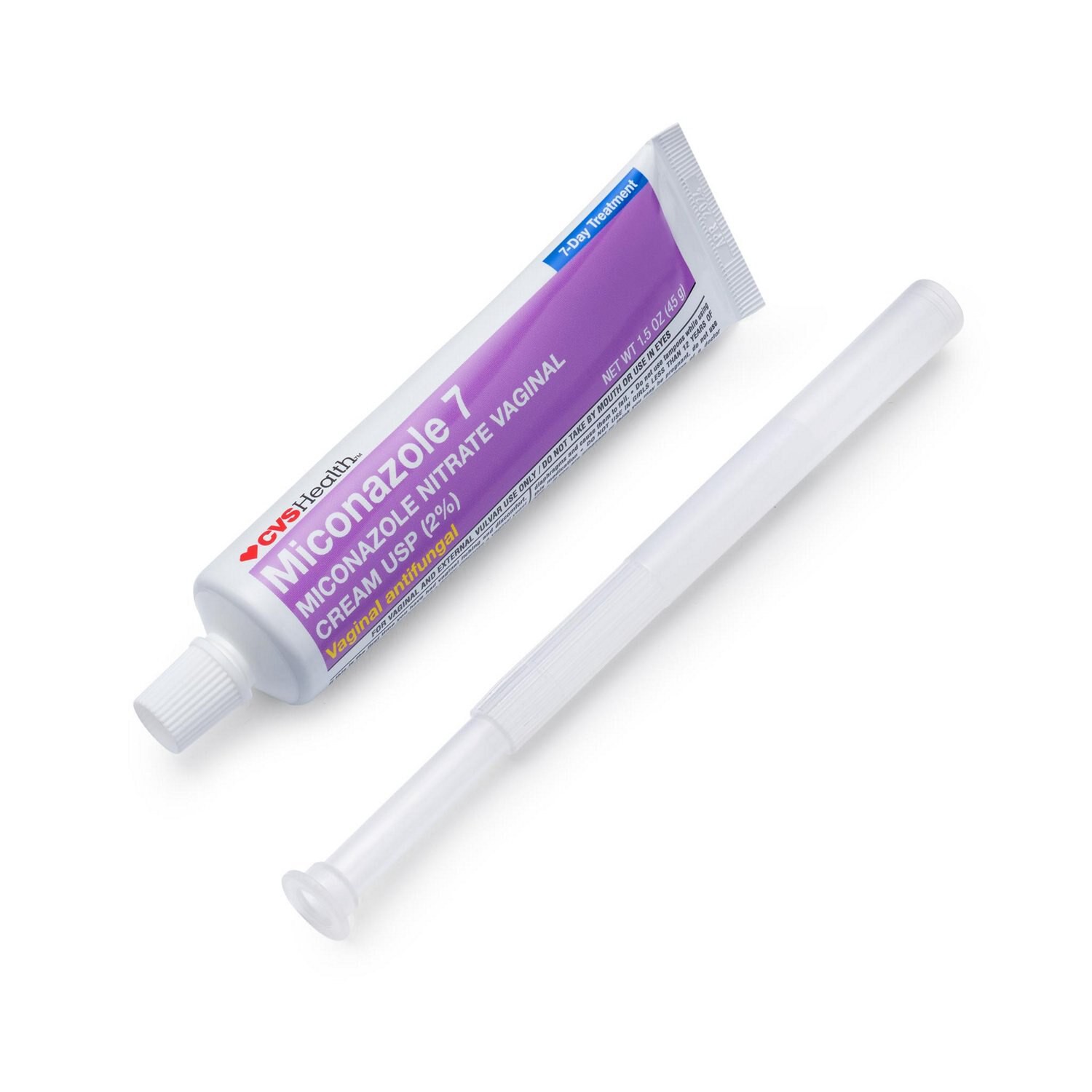 slide 4 of 4, CVS Health Miconazole 7 Day Vaginal Treatment Cream, 1.59 Oz, 1 ct