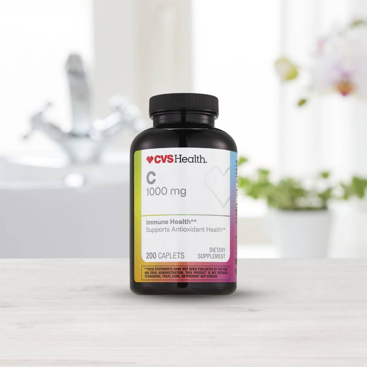 slide 6 of 11, CVS Health Vitamin C Caplets, 200 Ct, 1 ct