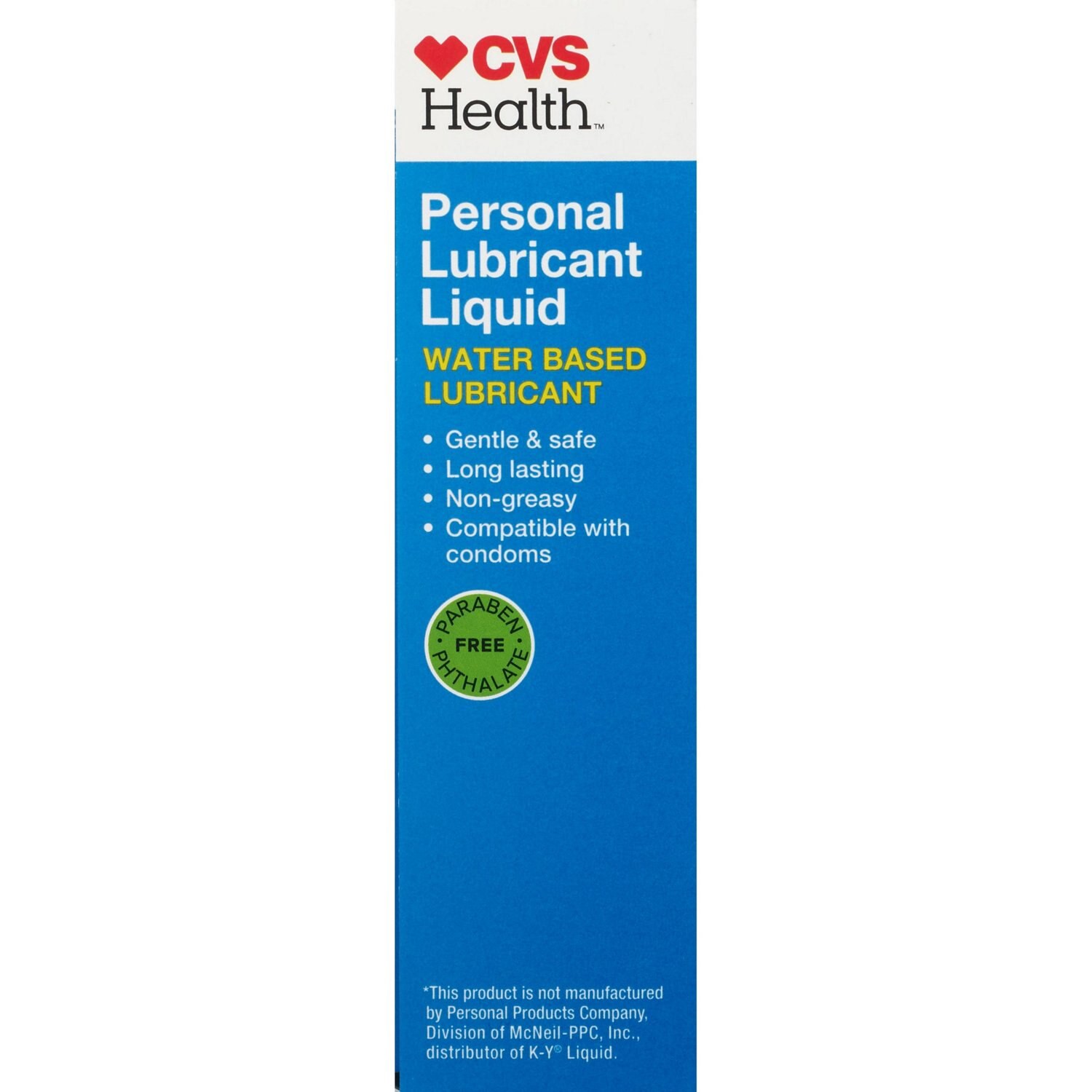 slide 2 of 3, CVS Health Personal Lubricating Liquid, 2.5 Oz, 1 ct