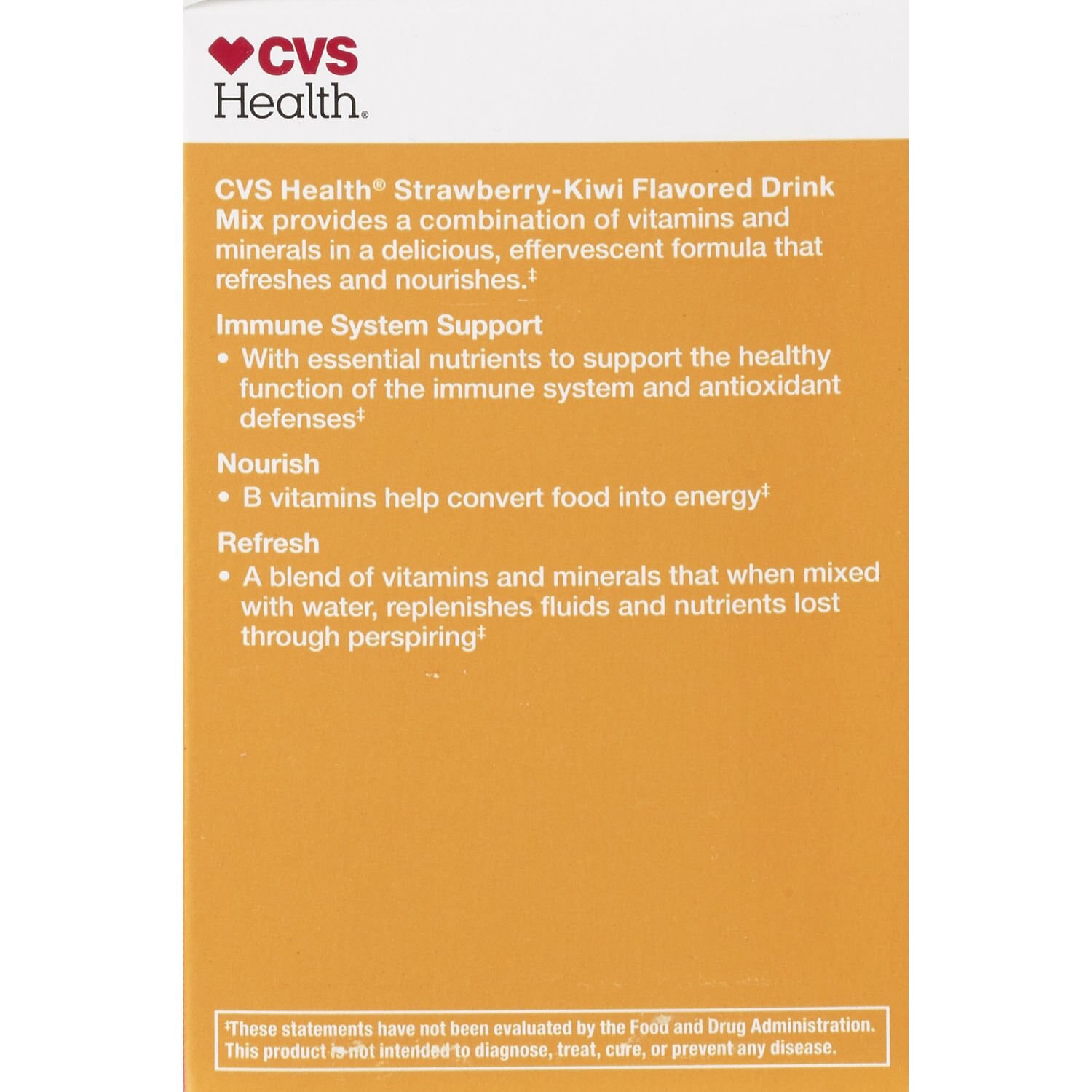 slide 2 of 5, CVS Health Immune Support Vitamin C Drink Packets, Strawberry Kiwi, 30 Ct, 30 ct