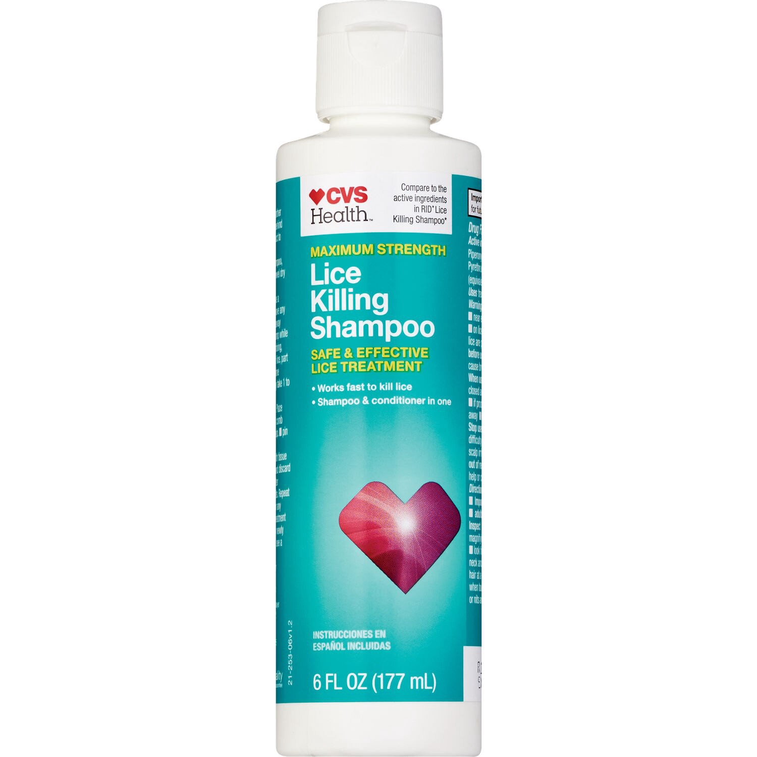 slide 2 of 5, Cvs Health Lice Killing Shampoo, Maximum Strength, 6 Oz, 6 oz