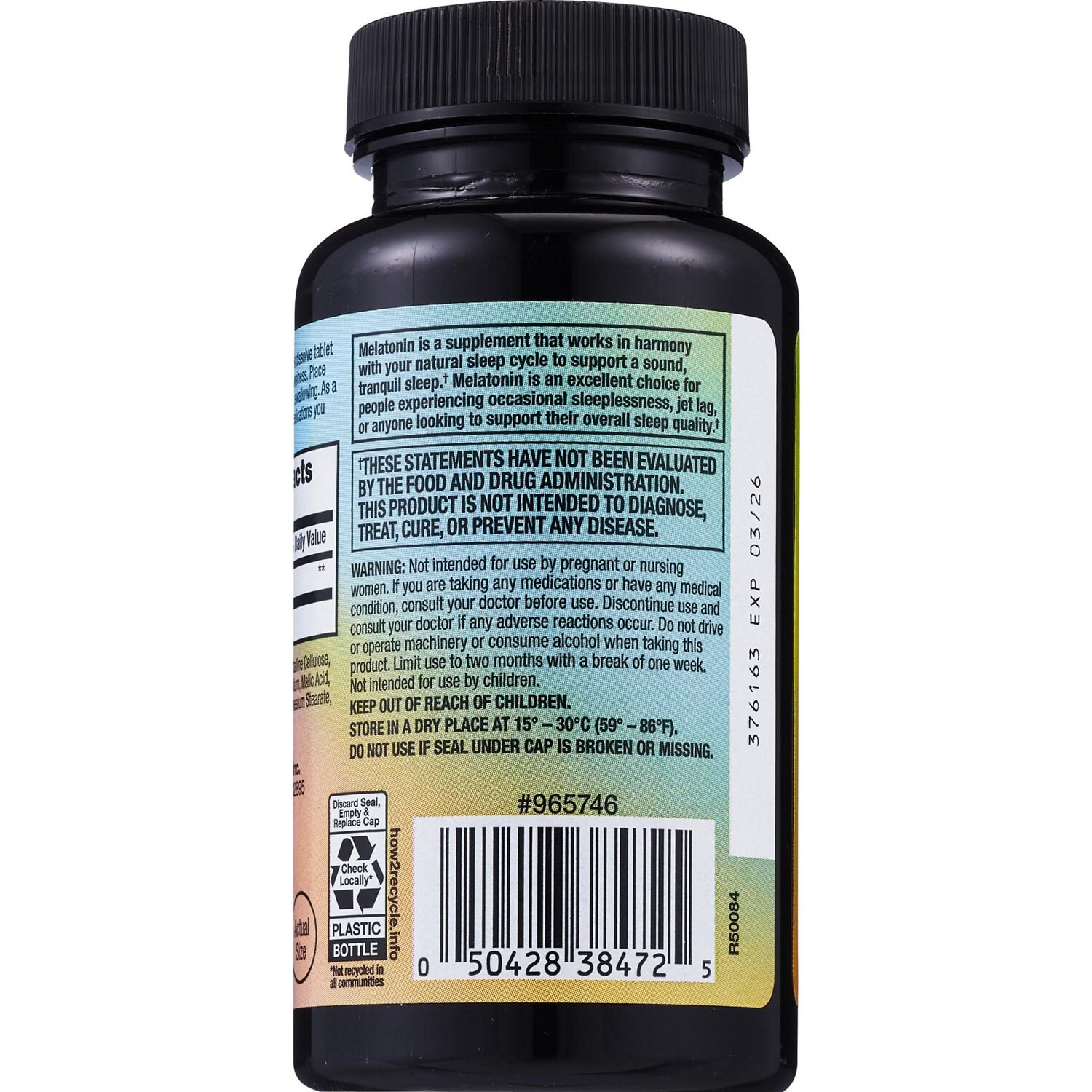 slide 2 of 3, CVS Health Quick Dissolve Melatonin Tablets, 60 Ct, 1 ct