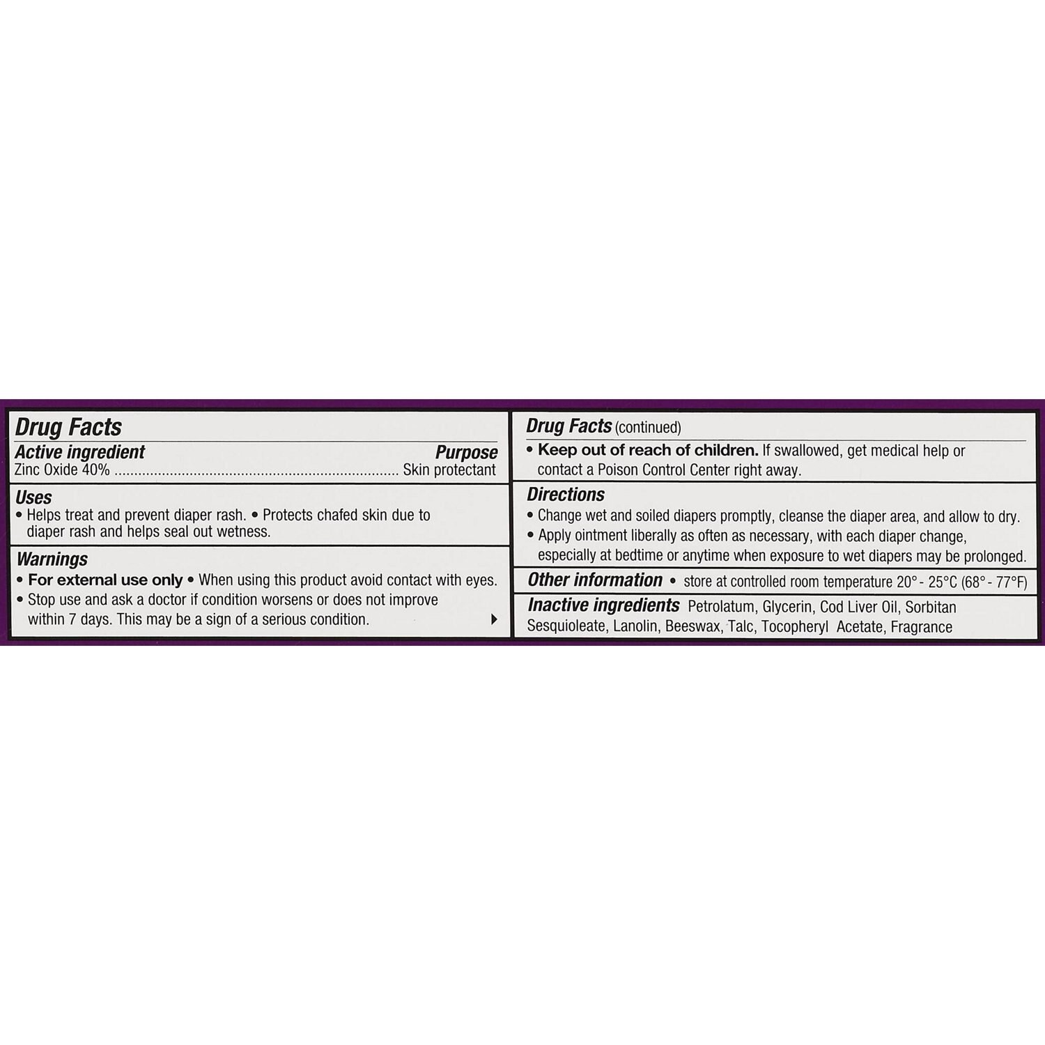 slide 4 of 4, CVS Health Diaper Rash Ointment, 2 Oz, 1 ct