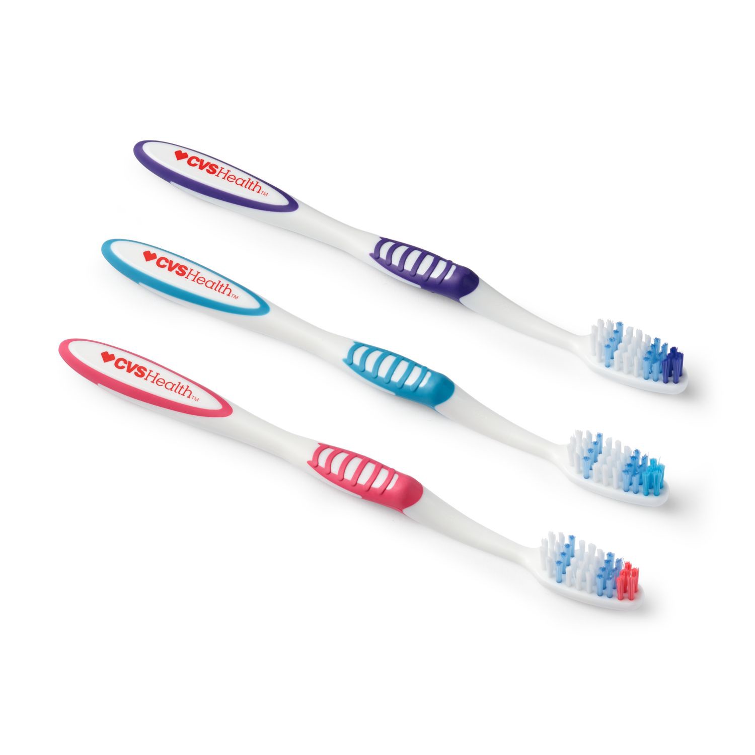 slide 2 of 4, CVS Health Dual Clean Toothbrush, Soft Bristle, 1 Ct, 1 ct