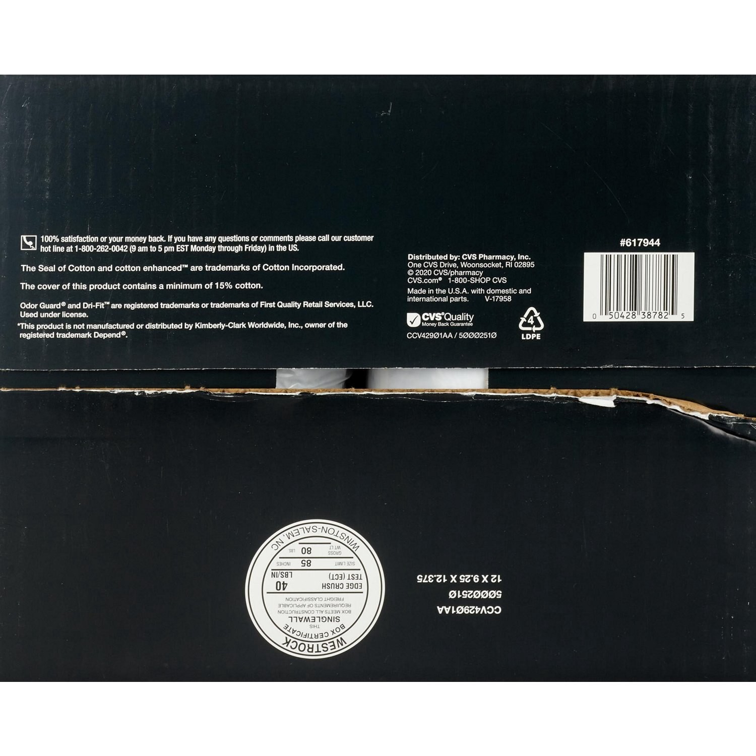 slide 2 of 3, CVS Health Women's Underwear, Xl, 38 Ct, 38 ct