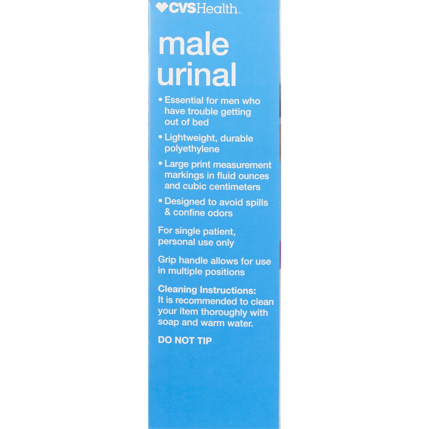 slide 2 of 4, CVS Health Male Urinal, 1 ct