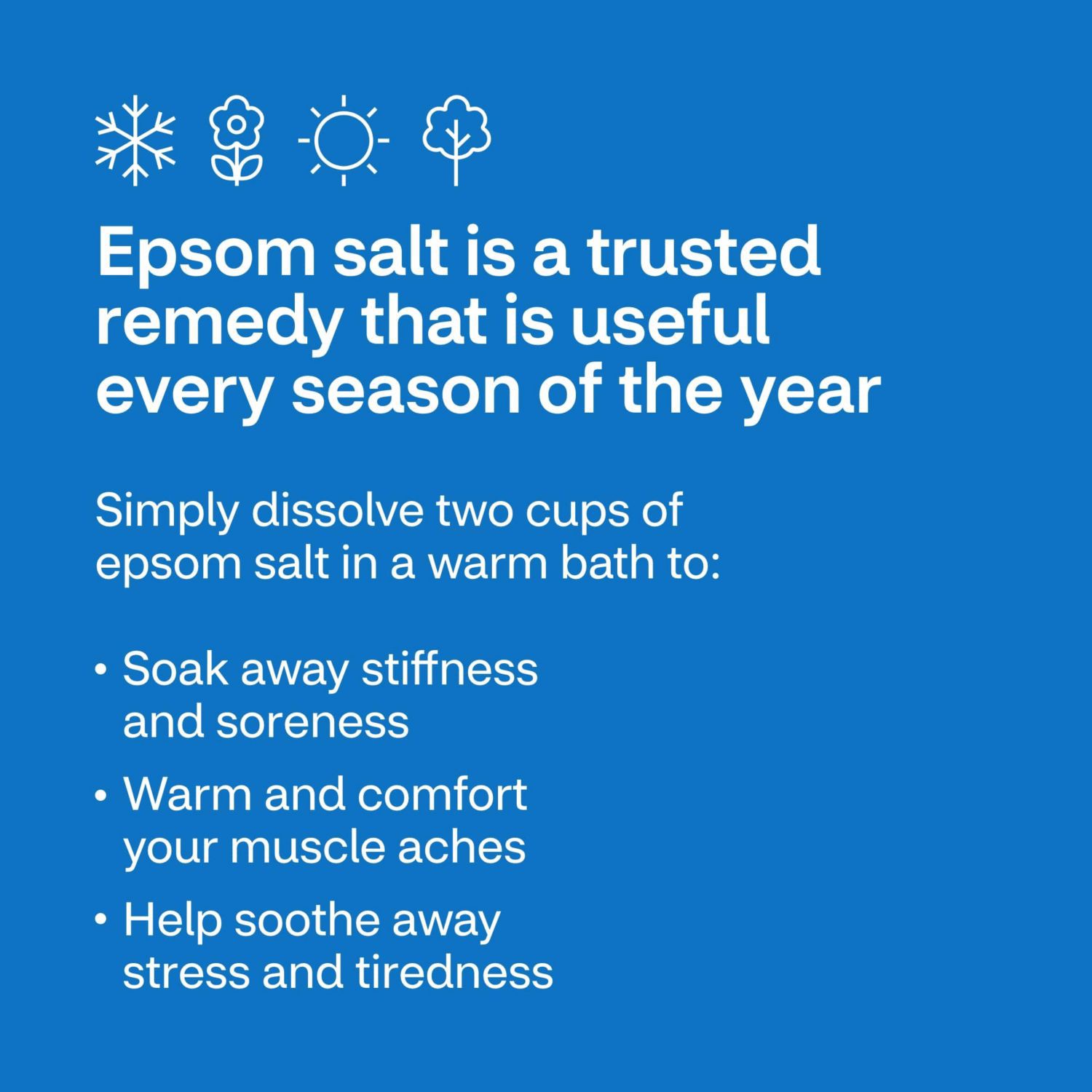 slide 9 of 9, CVS Health Epsom Salt, Unscented, 64 Oz, 64 oz