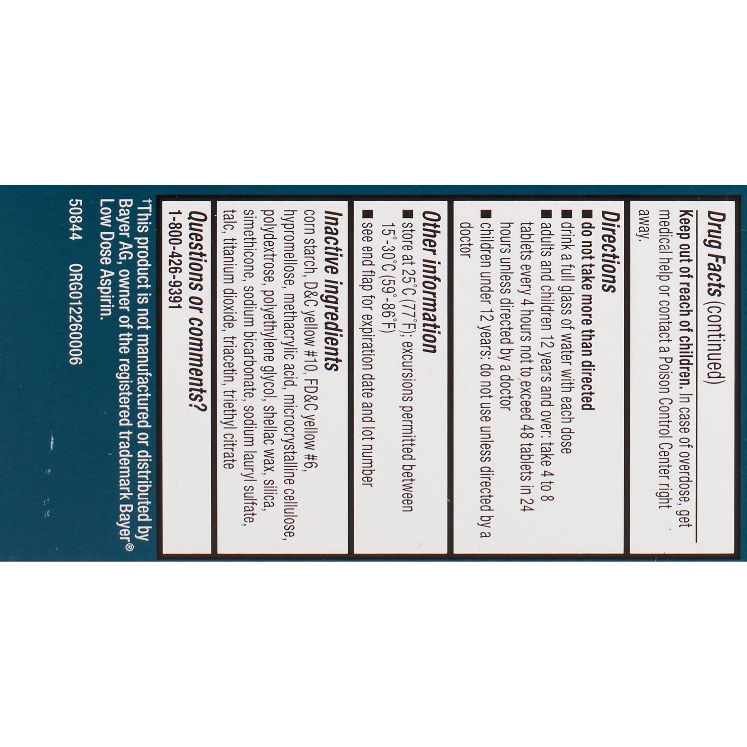 slide 6 of 6, Cvs Health Low Strength Aspirin 81 Mg Enteric Coated Tablets, 200 Ct, 1 ct