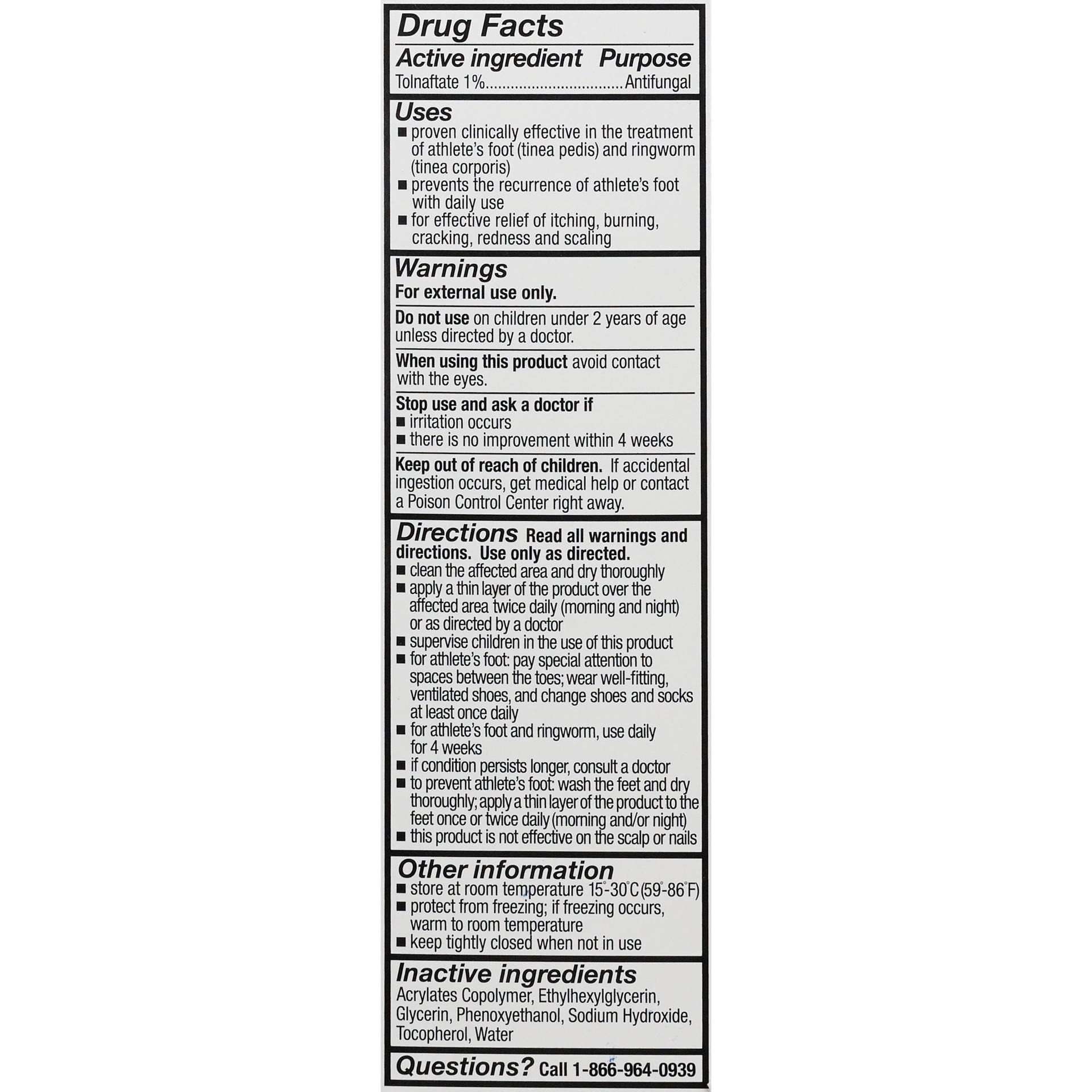 slide 5 of 6, CVS Health Maximum Strength Antifungal Toe Area Liquid Treatment, 1 Fl Oz, 1 ct