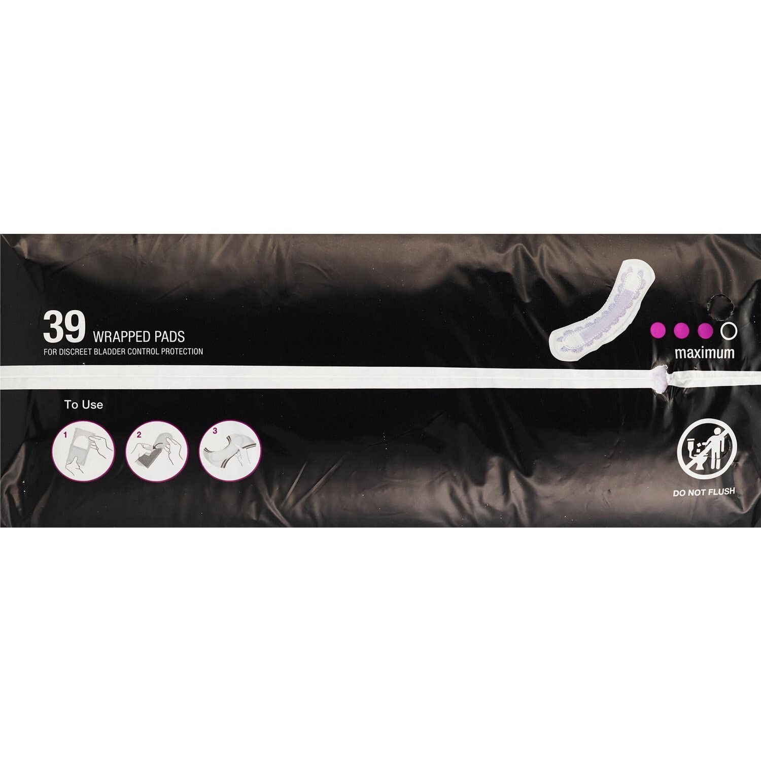 slide 3 of 4, Cvs Health Women's Protective Pads Maximum Absorbency, Long, 39 Ct, 1 ct