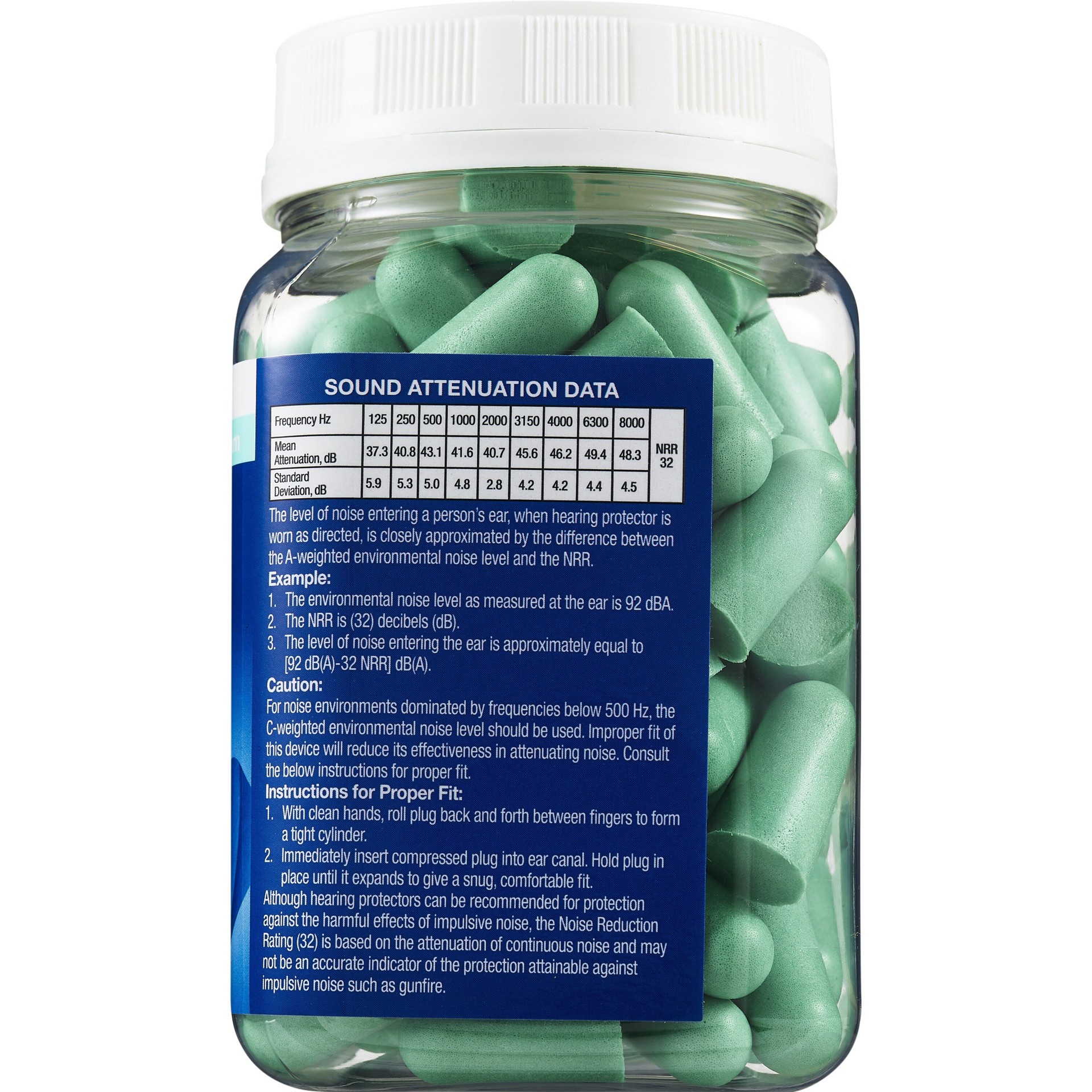 slide 2 of 3, CVS Health Foam Earplugs Advanced Protection, 50 Ct, 1 ct