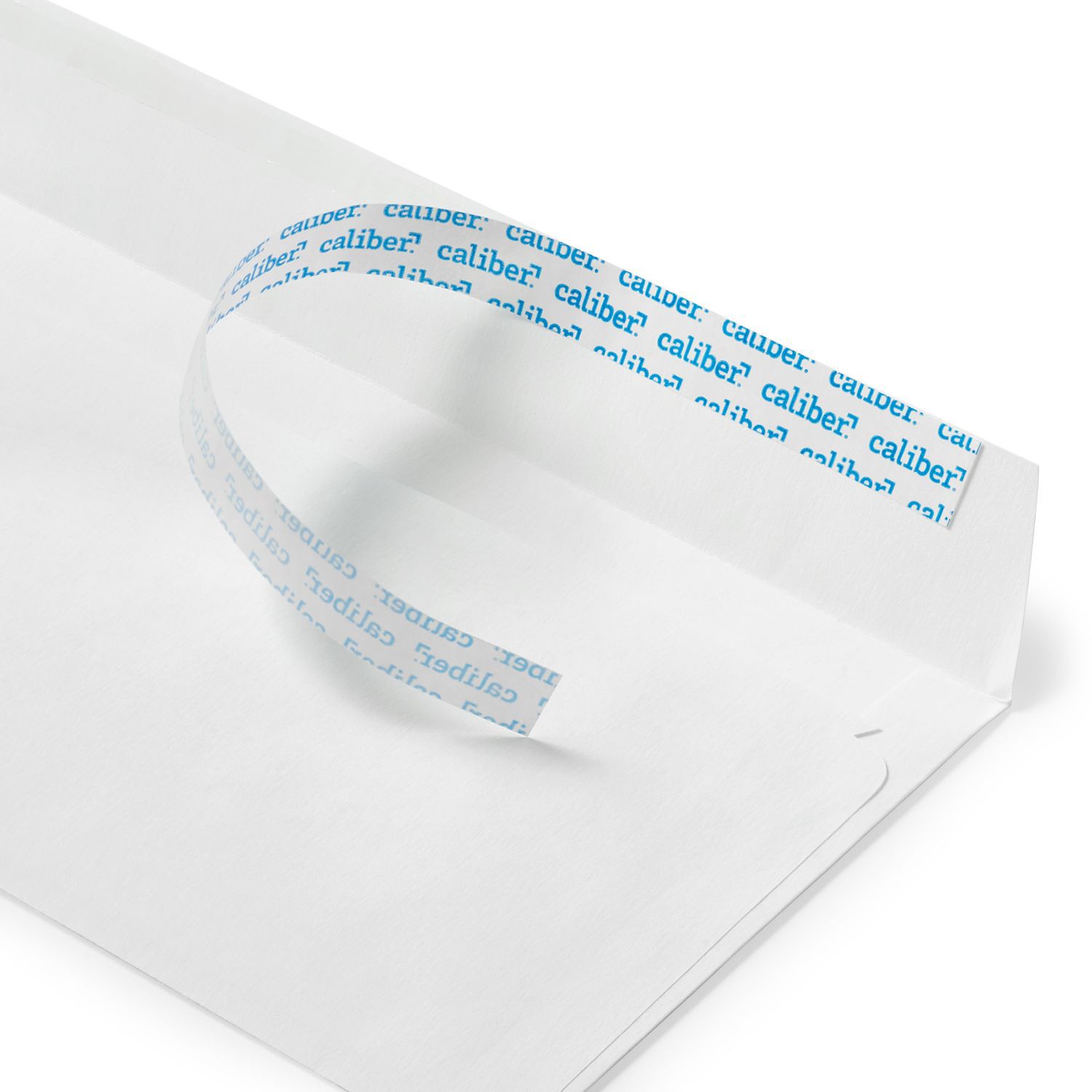 slide 2 of 4, Caliber Cailber Press & Seal White Envelops, 50 Ct, 1 ct