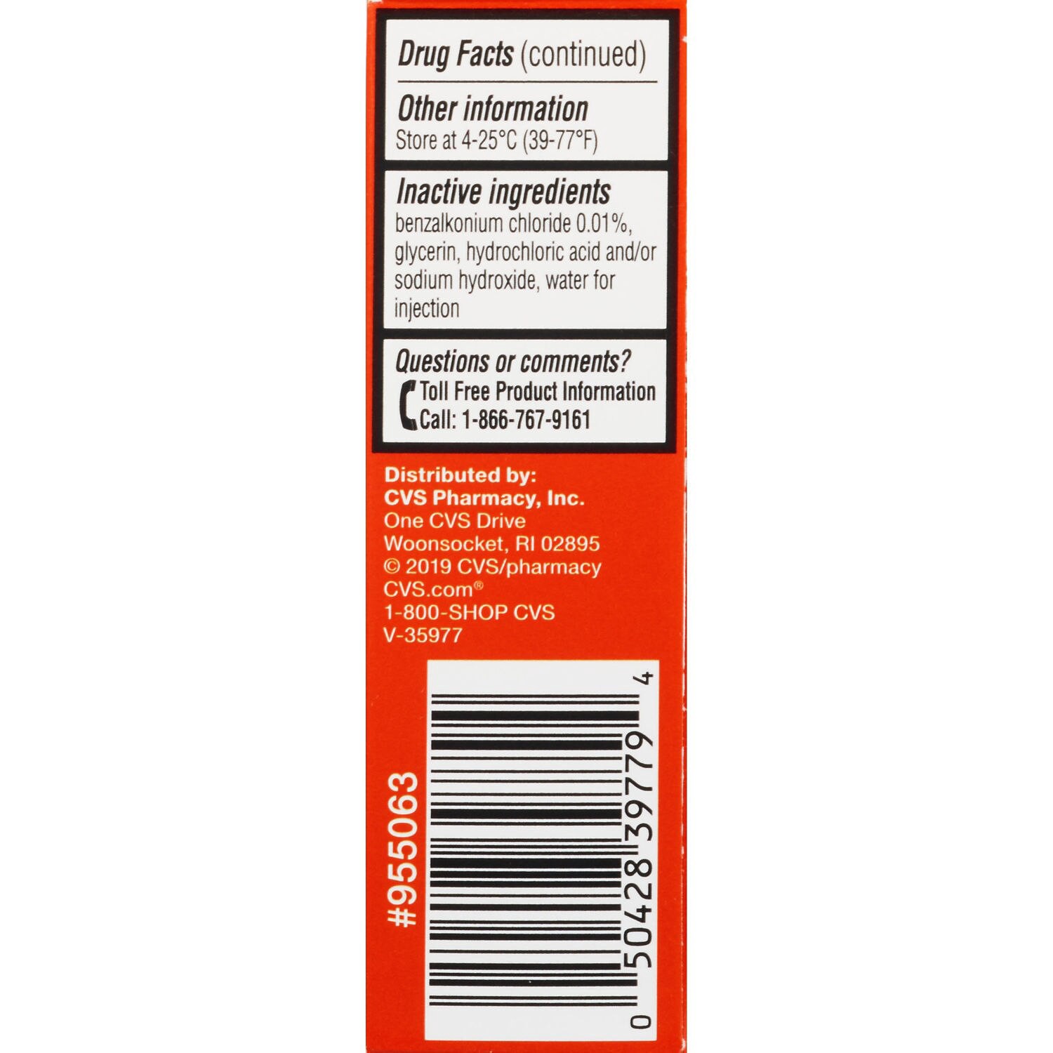 slide 3 of 8, CVS Health Eye Itch Relief Antihistamine Eye Drops, 1 Pack, 1 ct