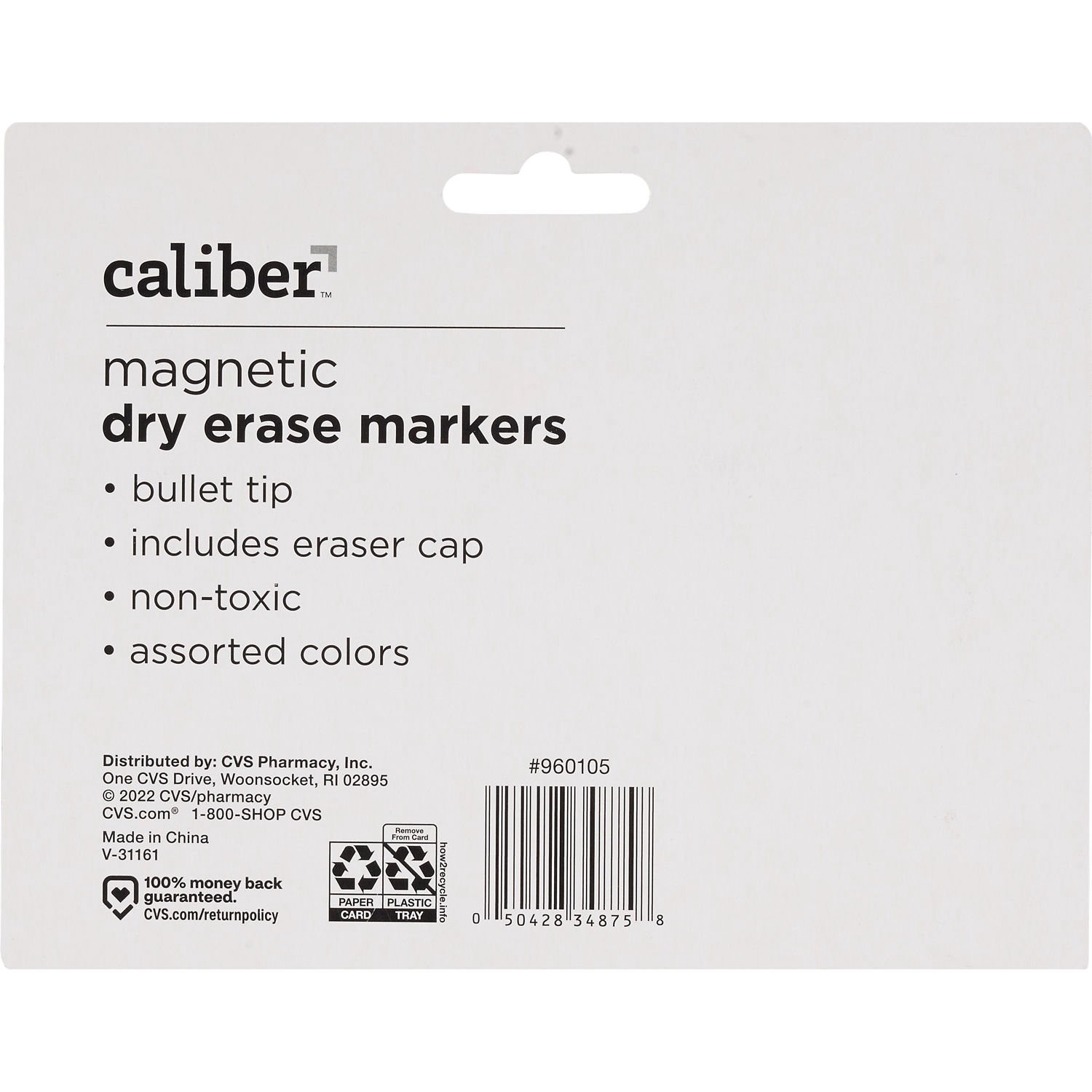 slide 2 of 2, Caliber Magnetic Dry Erase Markers, 1 ct