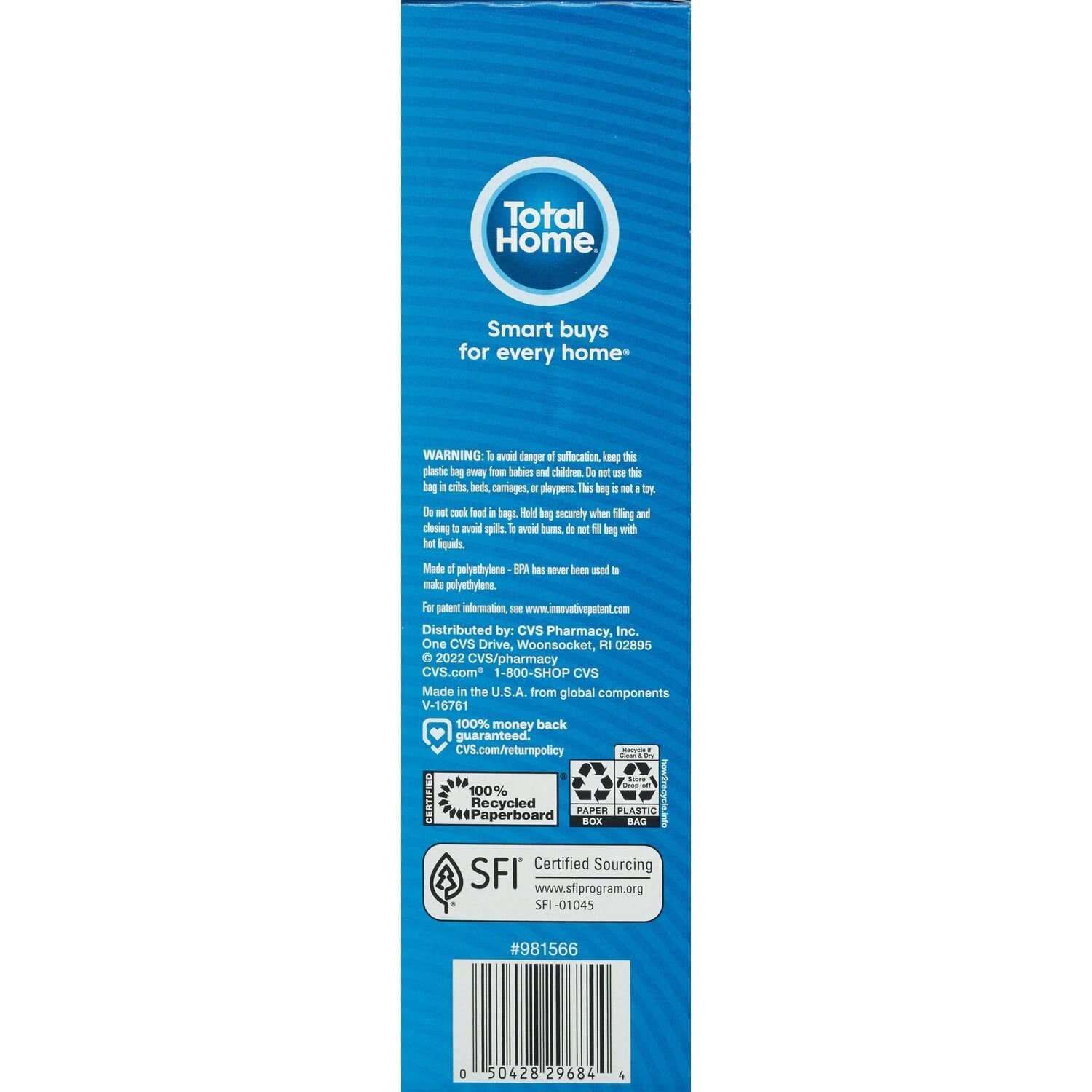 slide 4 of 6, Total Home Storage Bags, 25 Ct, 1 ct