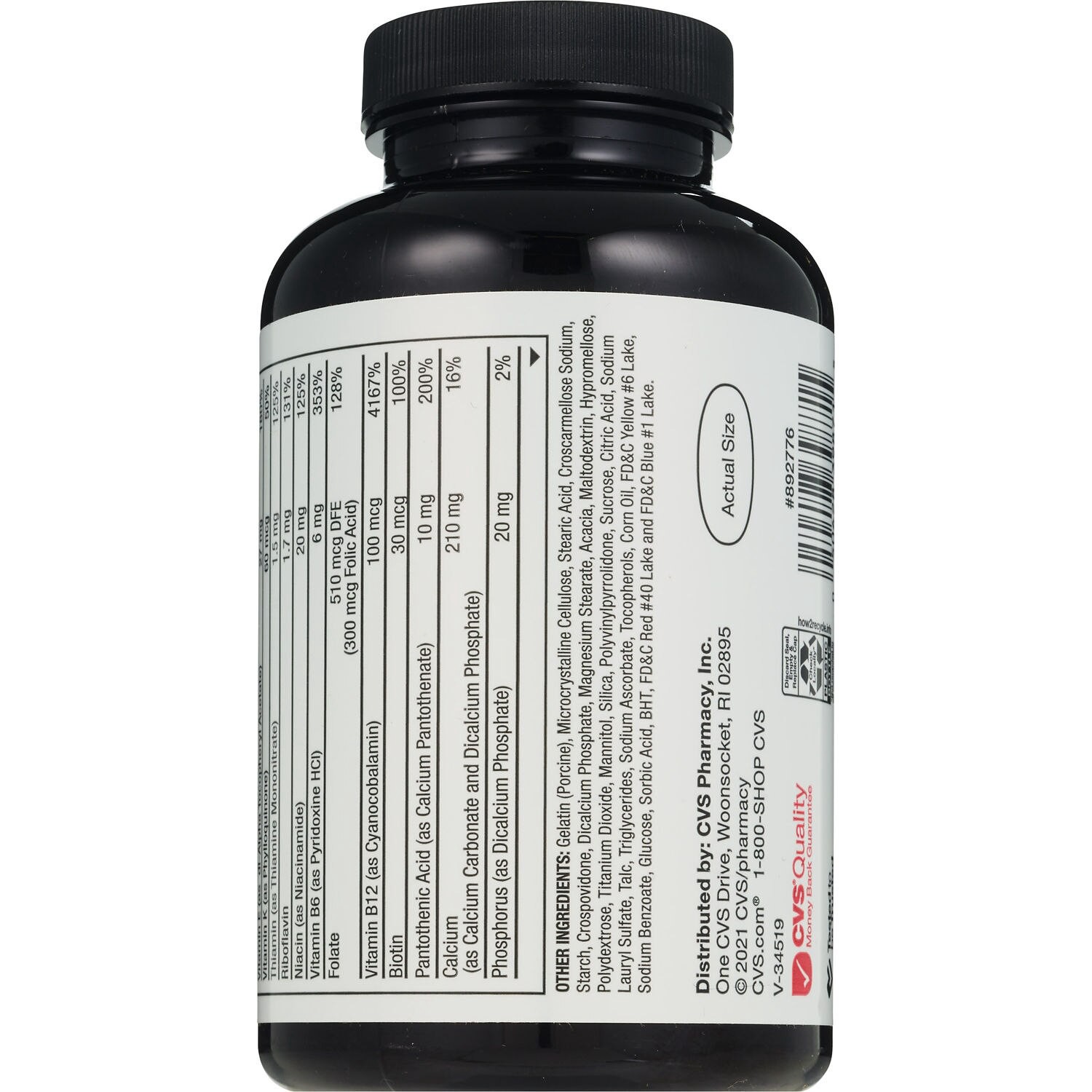 slide 4 of 6, CVS Health Men's 50+ Multivitamin Tablets, 200 Ct, 1 ct