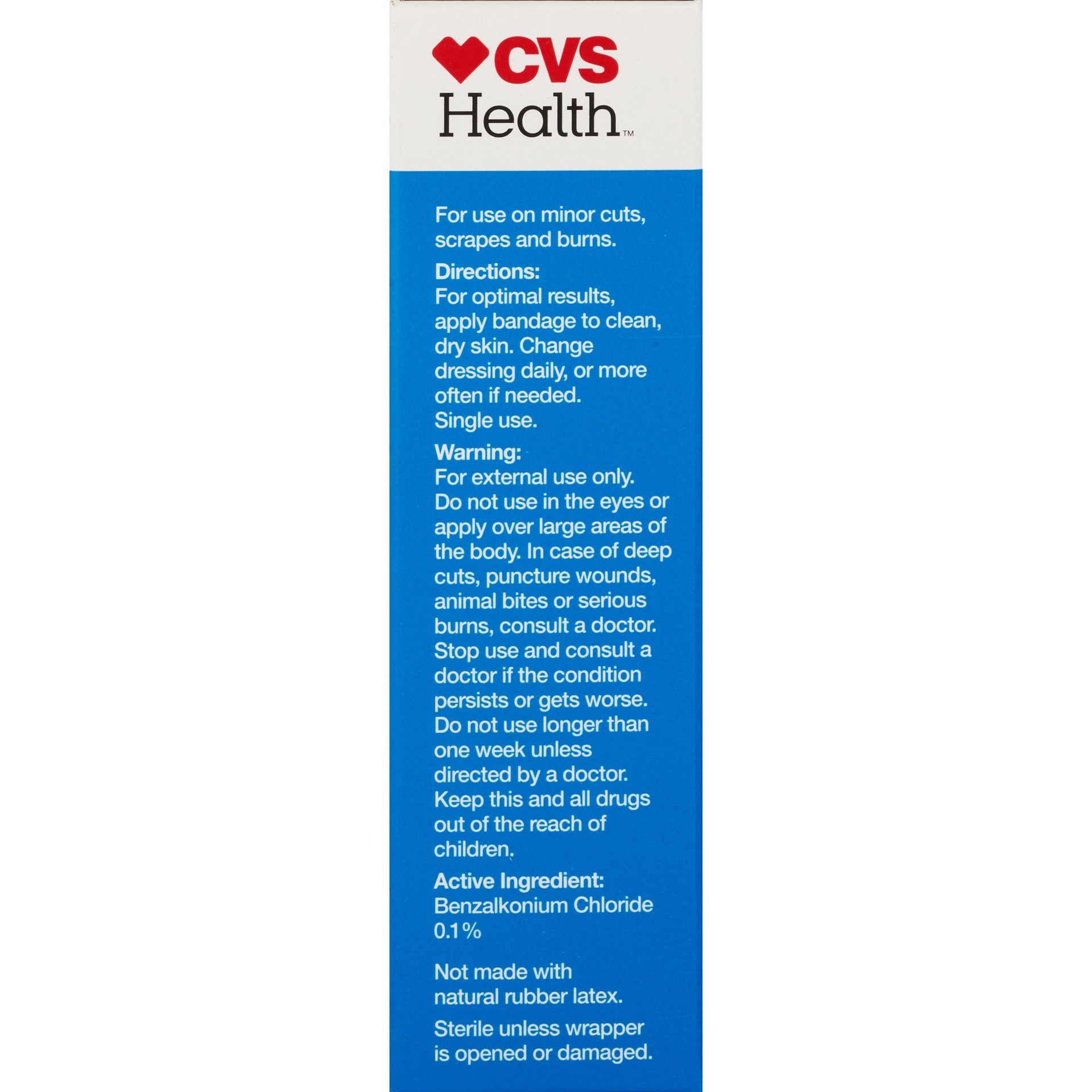 slide 5 of 9, CVS Health Clear Waterproof Bandages, Assorted Sizes, 30 Ct, 1 ct