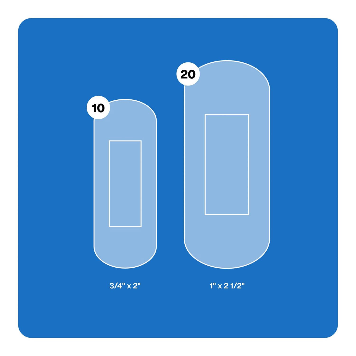 slide 9 of 9, CVS Health Clear Waterproof Bandages, Assorted Sizes, 30 Ct, 1 ct