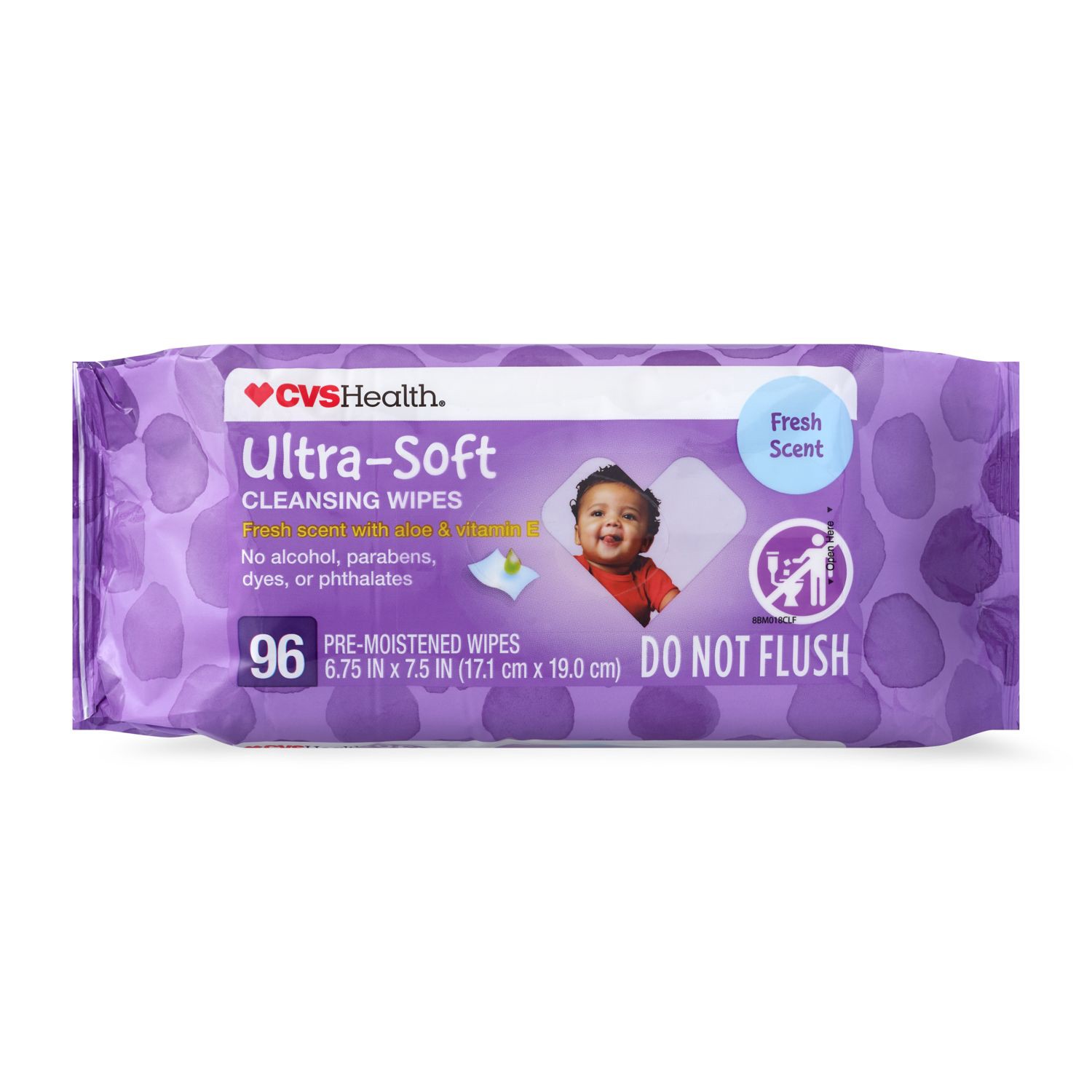 slide 3 of 5, CVS Health Ultra-Soft Cleansing Wipes, Scented, 96 Ct, 4 Pk, 1 ct