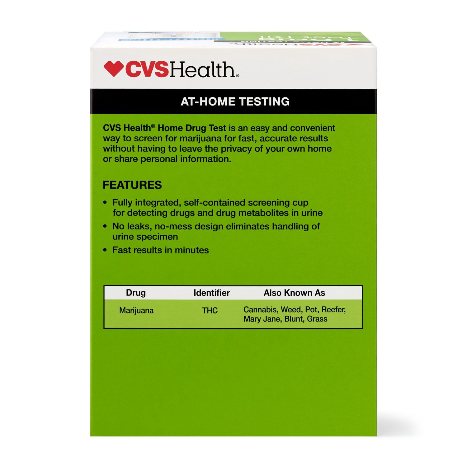 slide 5 of 11, CVS Health Home Drug Test Kit, Marijuana, 1 Pack, 1 ct