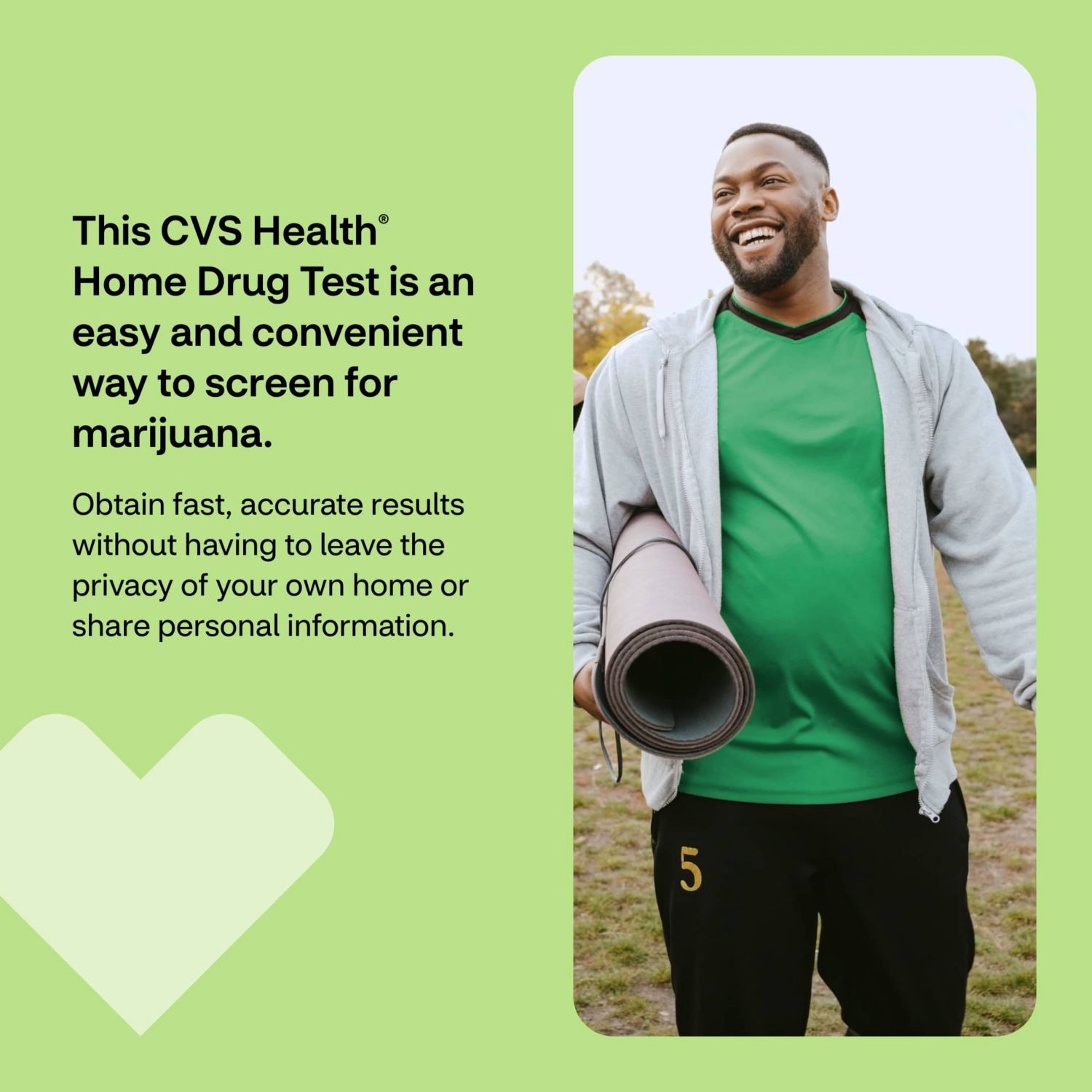 slide 4 of 11, CVS Health Home Drug Test Kit, Marijuana, 1 Pack, 1 ct