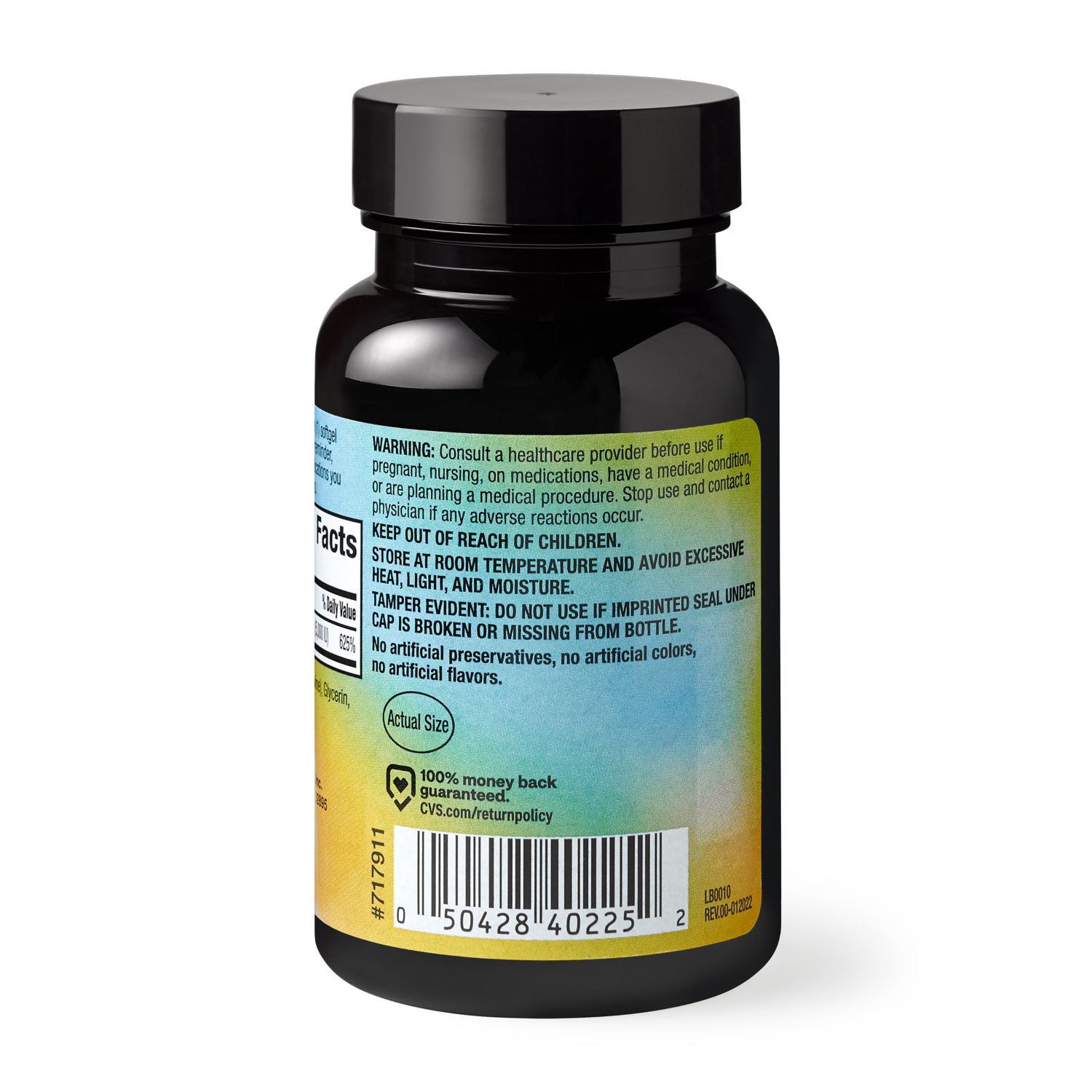 slide 2 of 4, Cvs Health Vitamin D3 Softgels, 100 Ct, 1 ct