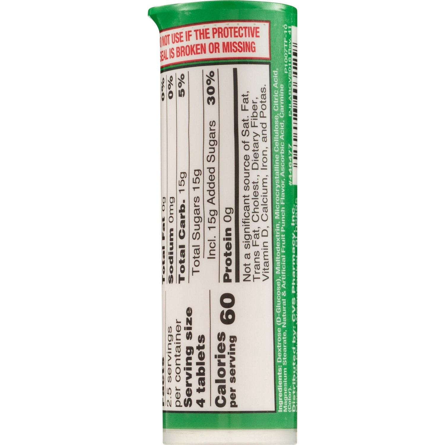 slide 2 of 4, CVS Health Glucose Tablets, Tropical Fruit, 10 Ct, 1 ct