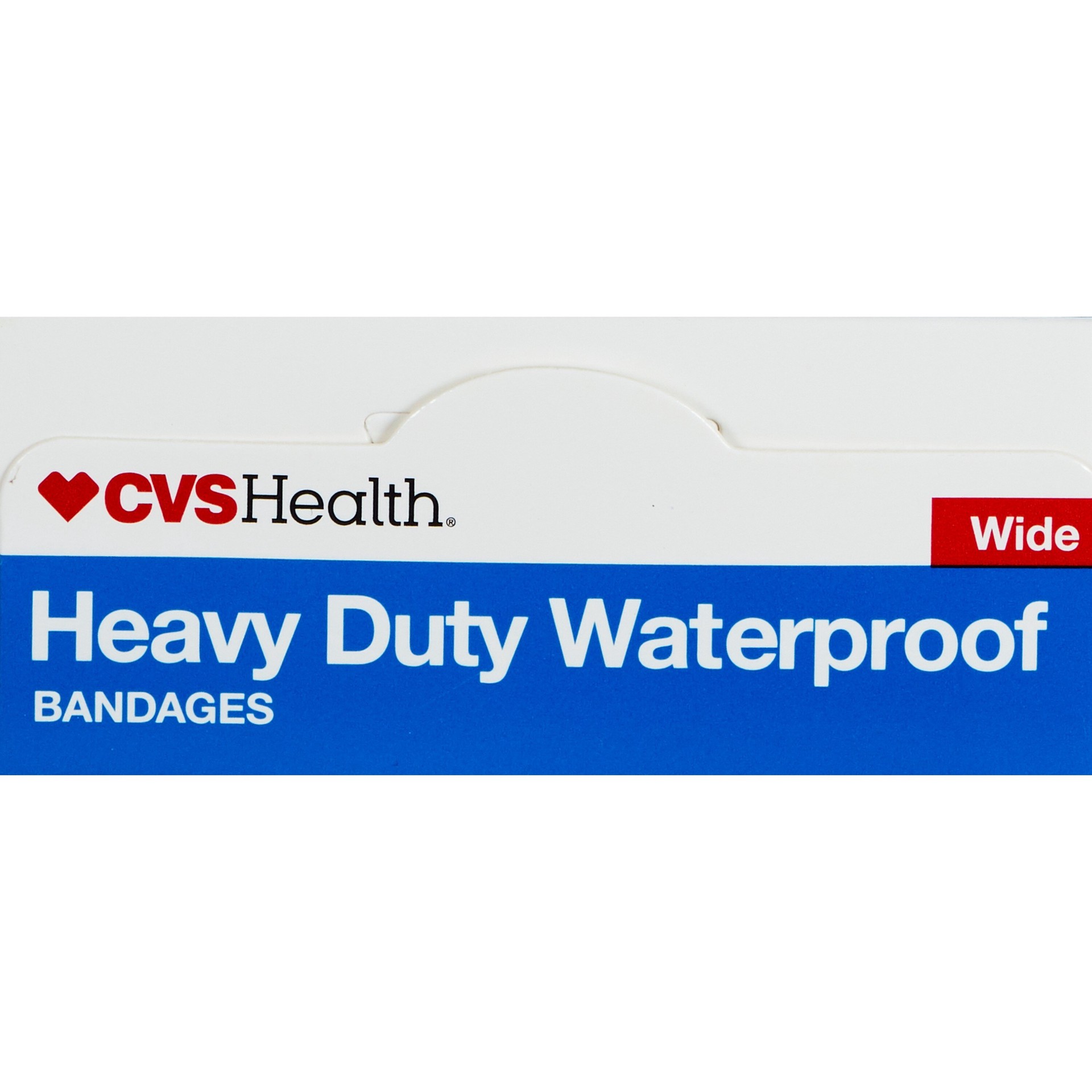 slide 2 of 9, CVS Health Heavy Duty Waterproof Anti-Bacterial Bandages, One Size, 20 Ct, 1 ct
