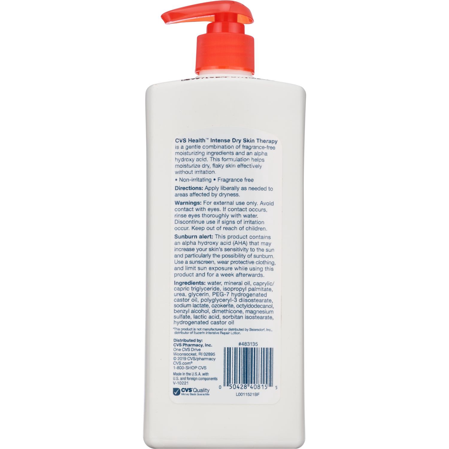 slide 2 of 2, CVS Health Dry Skin Therapy Deep Repair Lotion, 16.9 Oz, 1 ct