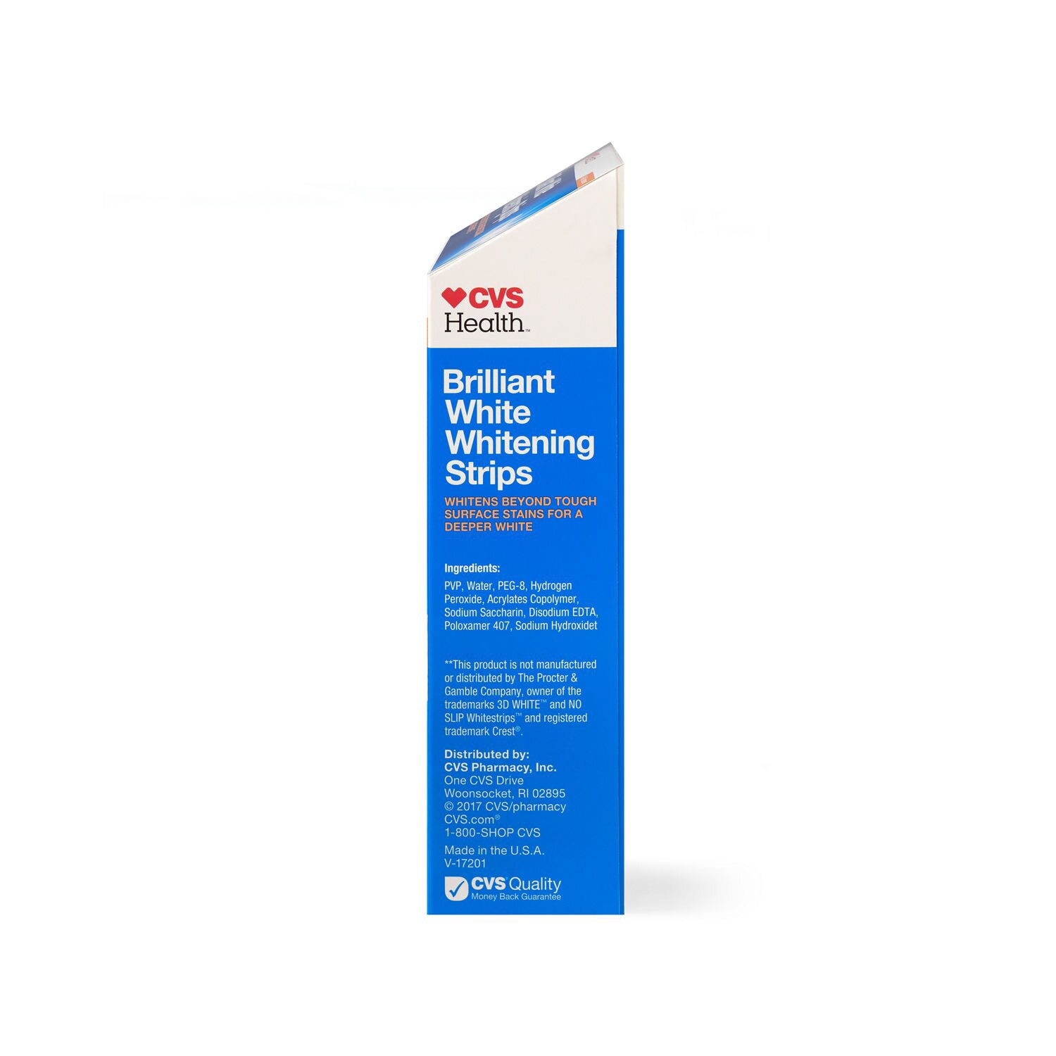 slide 3 of 4, Cvs Health Brilliant White Whitening Strips, 14 Treatments, 14 ct