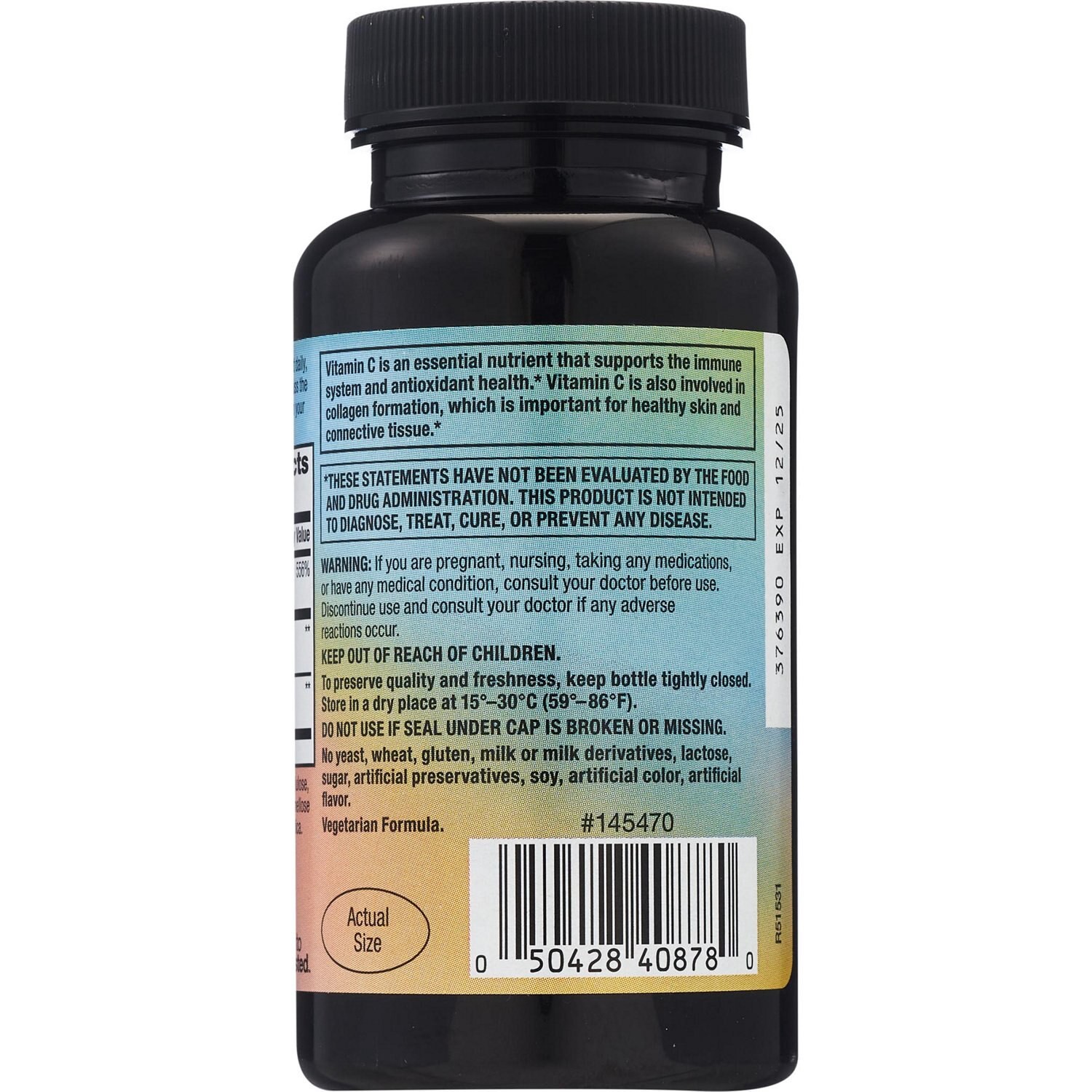 slide 4 of 5, CVS Health Vitamin C Caplets, 100 Ct, 1 ct