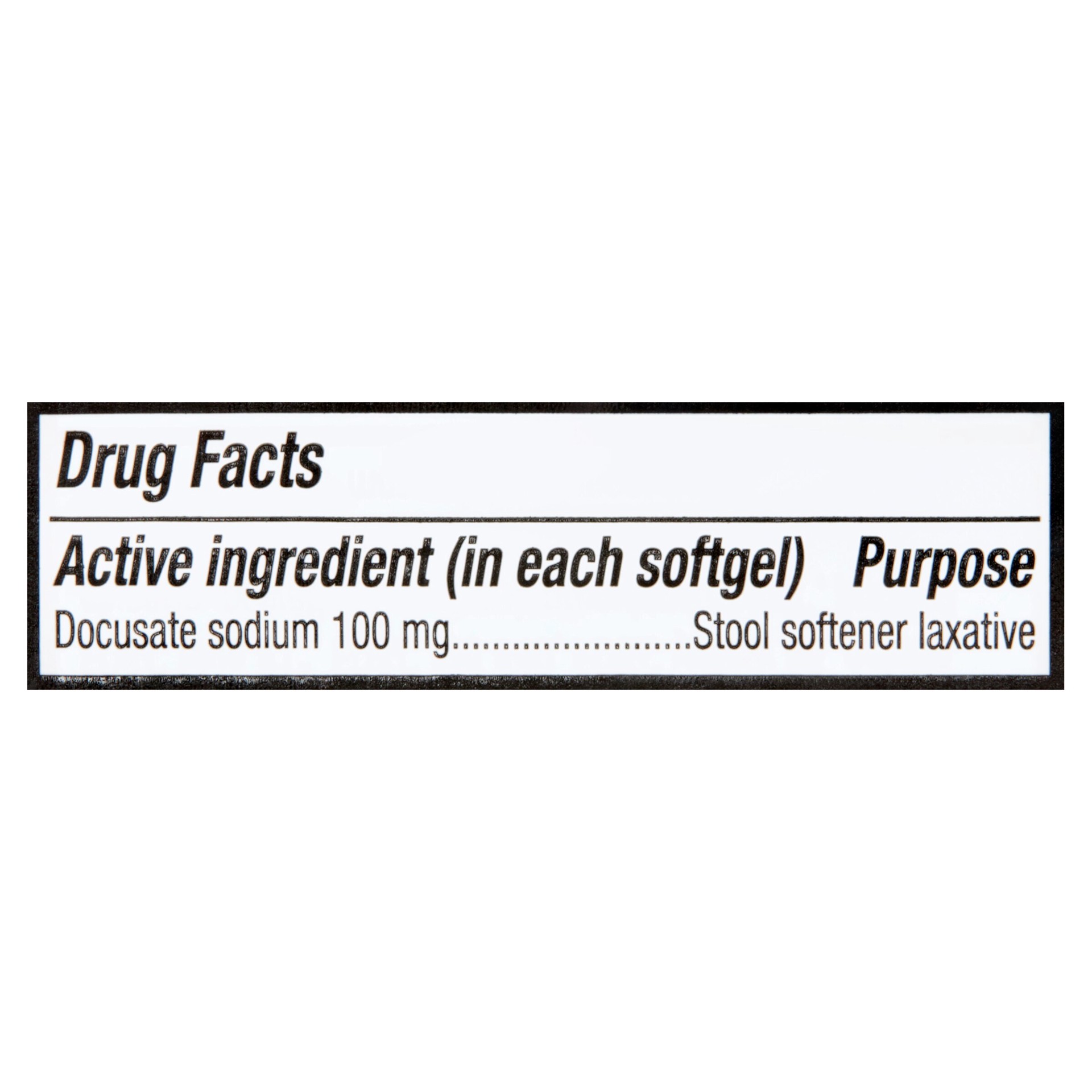 slide 6 of 6, Cvs Health Stool Softener Softgels, 100 Mg, 100 Ct, 1 ct