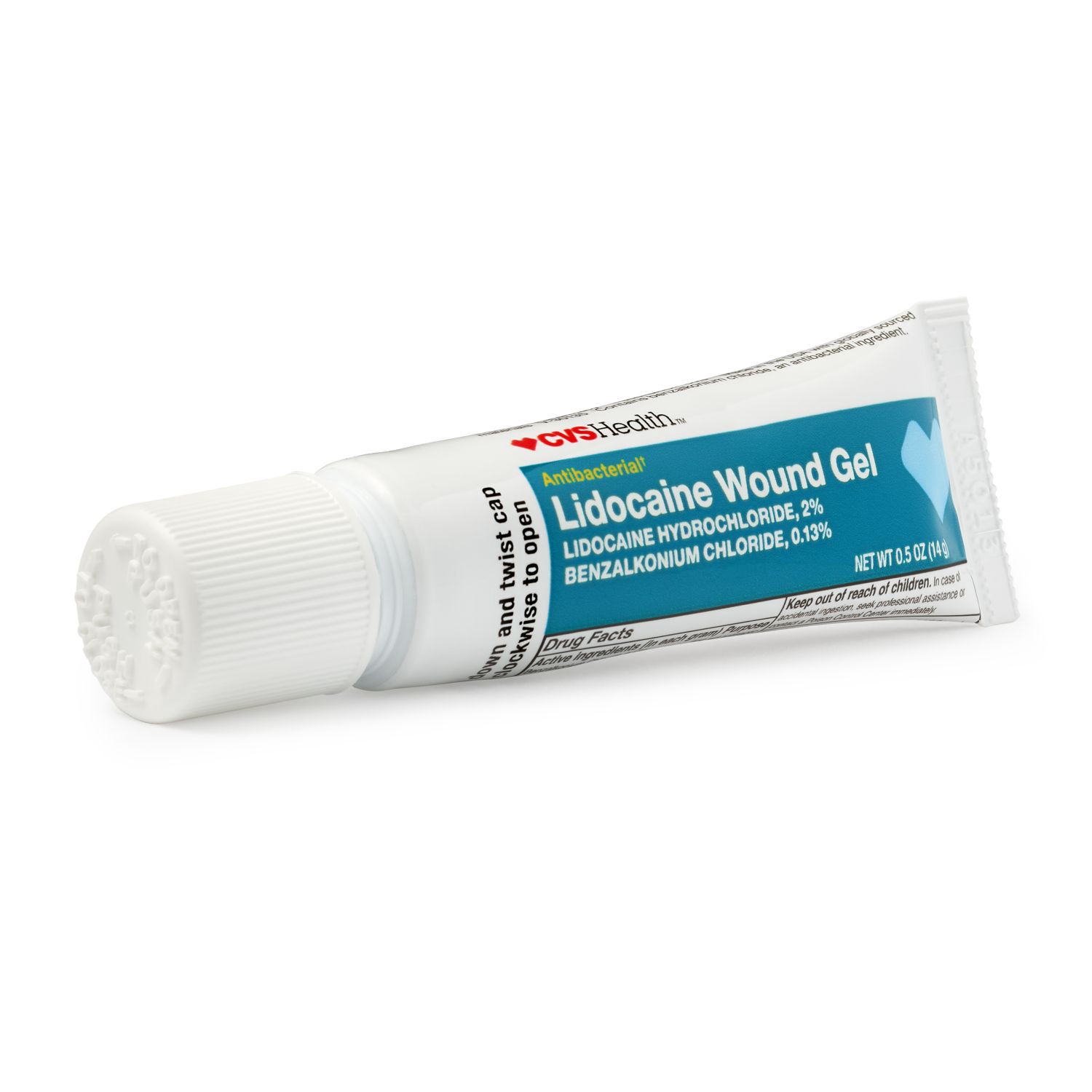slide 4 of 6, CVS Health Antibacterial Wound Gel, 0.5 Oz, 0.5 oz