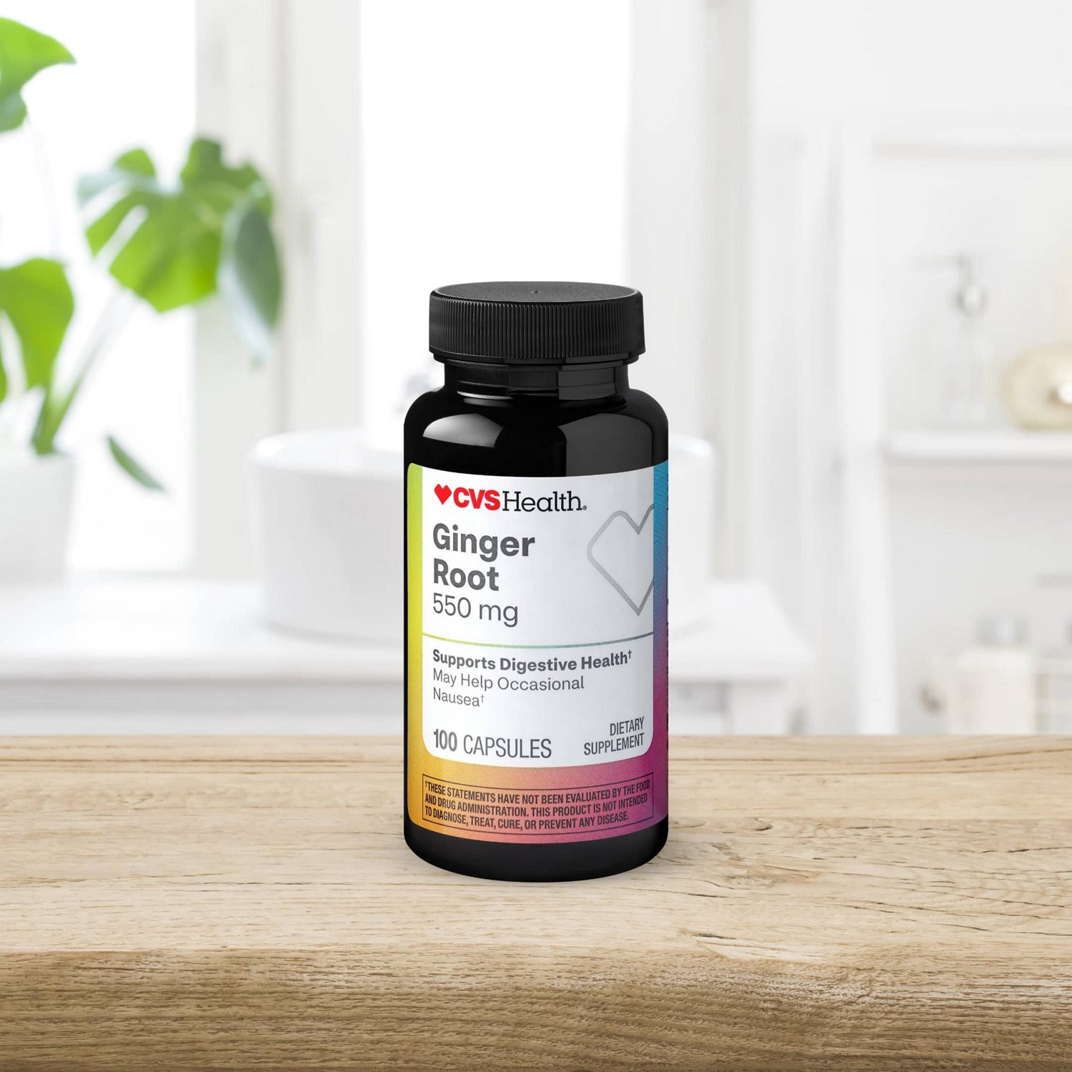 slide 6 of 11, CVS Health Ginger Root Capsules, 100 Ct, 1 ct