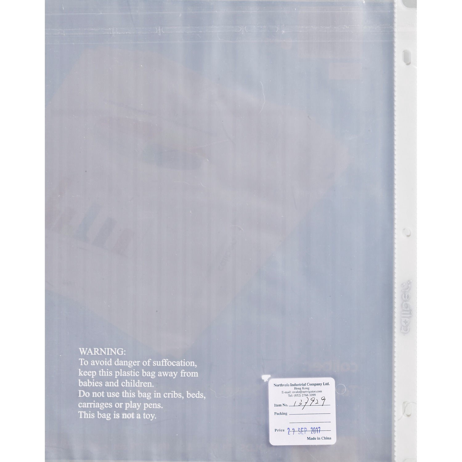 slide 2 of 2, Caliber Top-Loading Sheet Protectors, 10 Ct, 1 ct