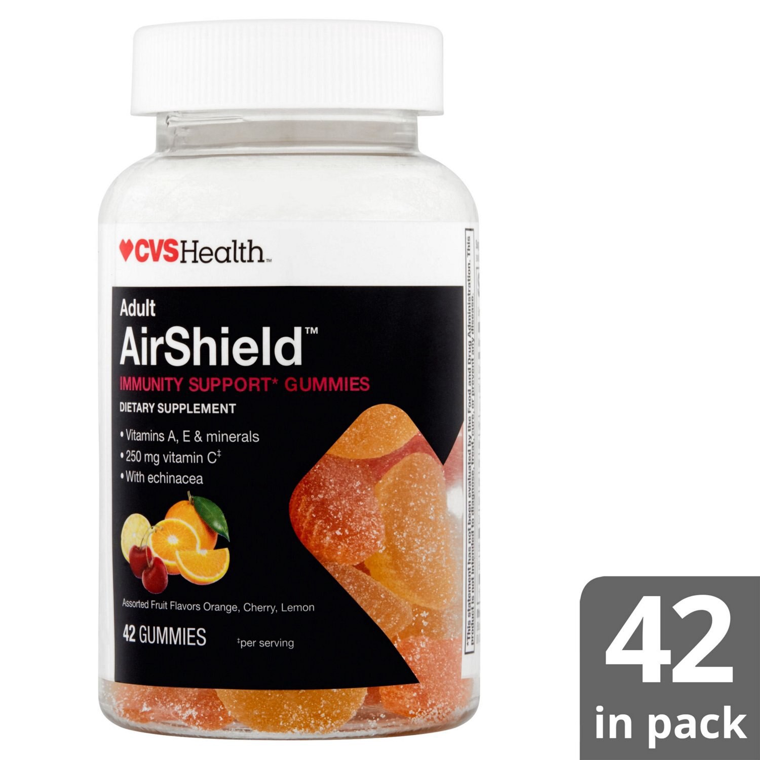 slide 2 of 6, CVS Health Airshield Immune Support Gummies, 42 Ct, 1 ct