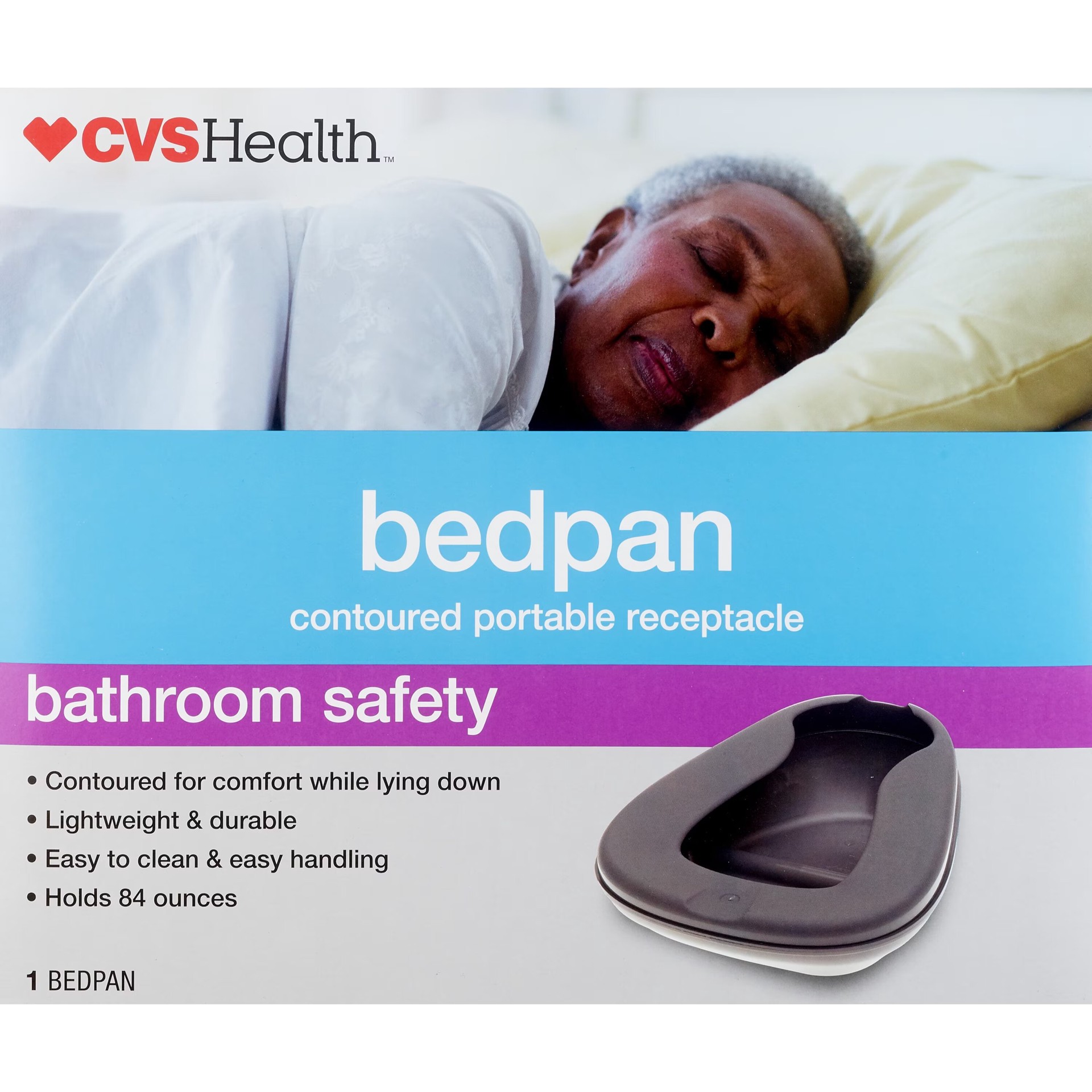 slide 3 of 4, Cvs Health Bedpan, 1 ct