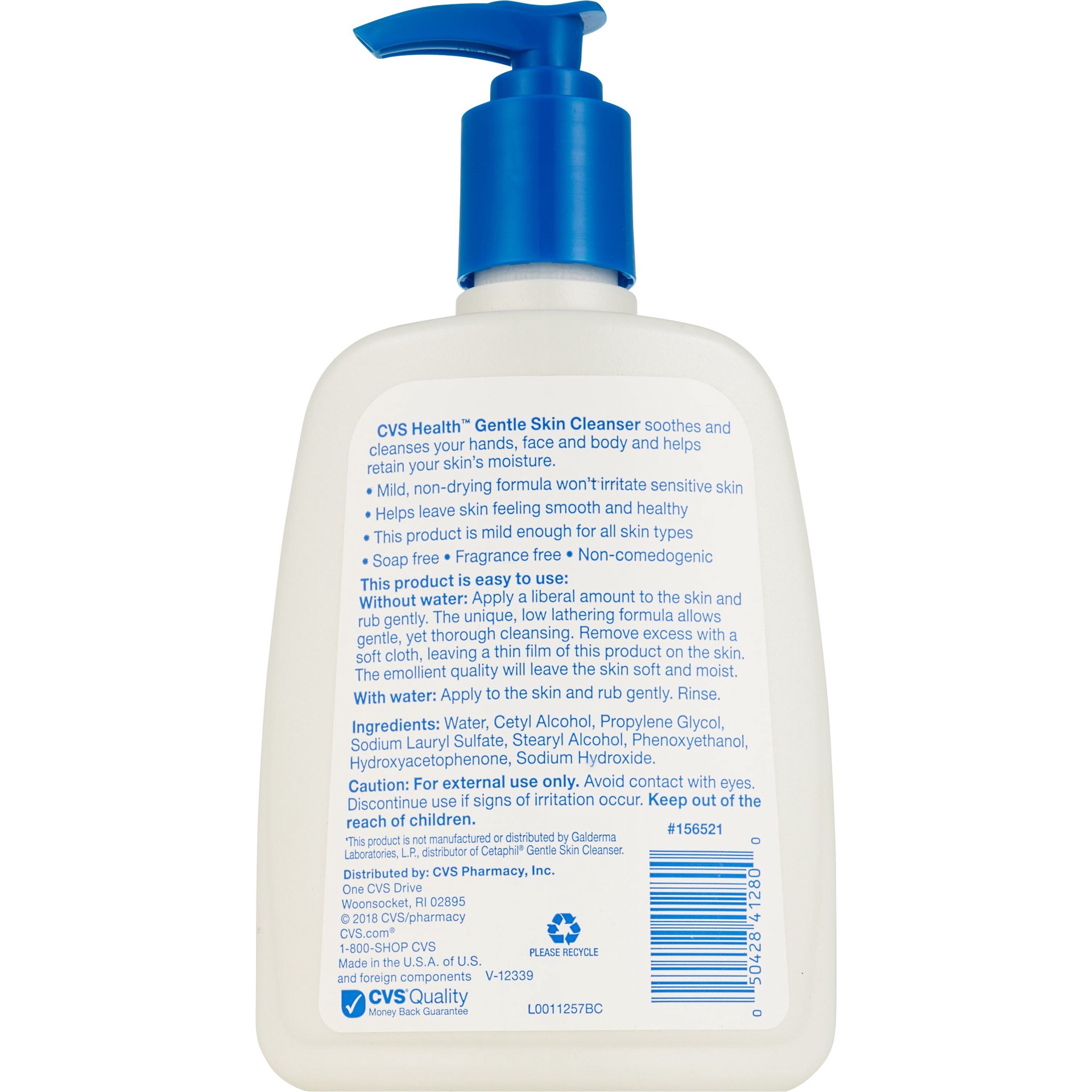 slide 3 of 4, CVS Health Gentle Skin Cleanser All Skin Types, 8 Oz, 1 ct
