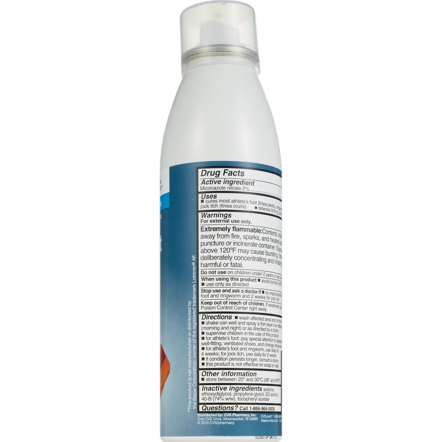 slide 5 of 5, CVS Health Athlete's Foot Liquid Spray, 5.3 Oz, 1 ct