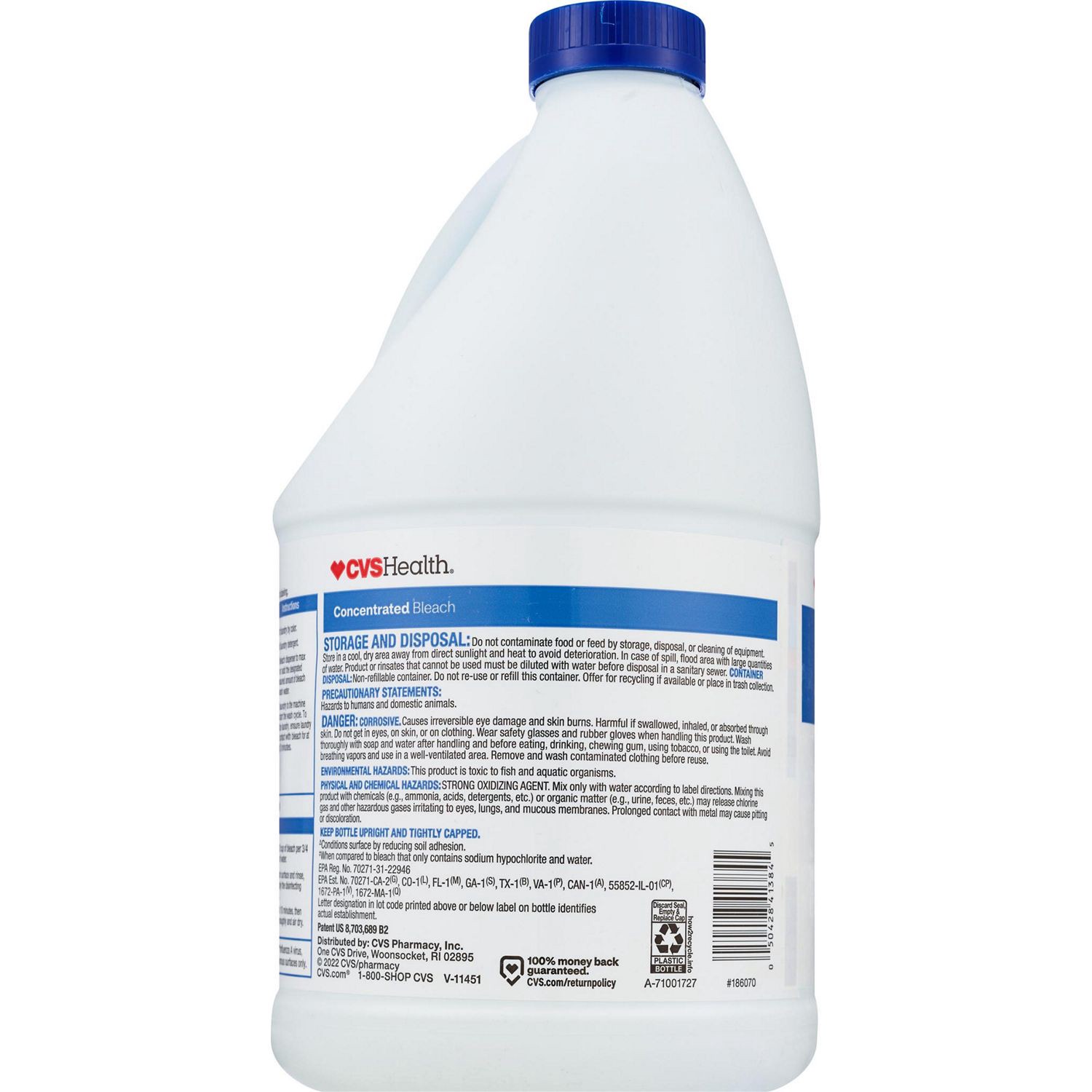 slide 4 of 4, Total Home Concentrated Bleach, 121 Oz, 1 ct