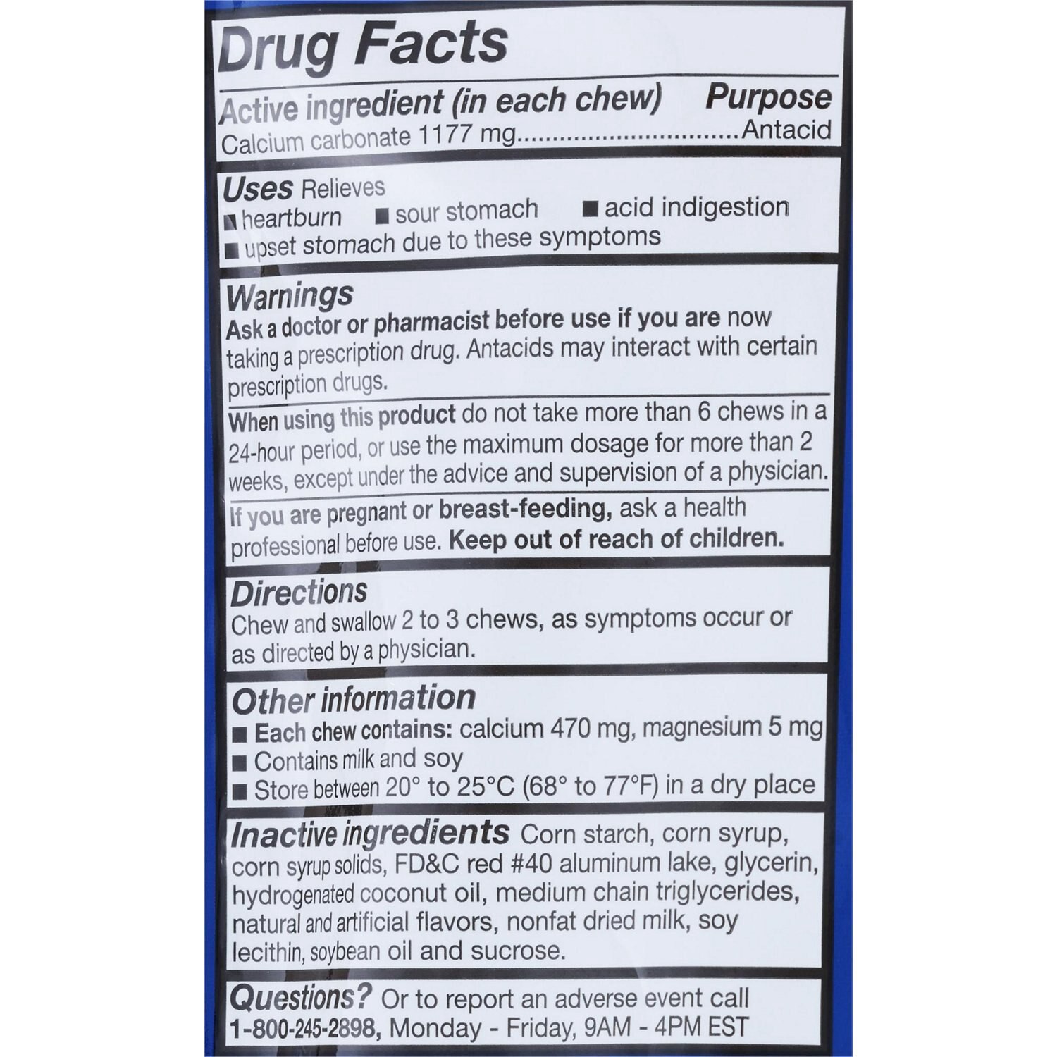 slide 2 of 3, CVS Health Ultra Strength Antacid Soft Chews, Cherry, 36 Ct, 1 ct