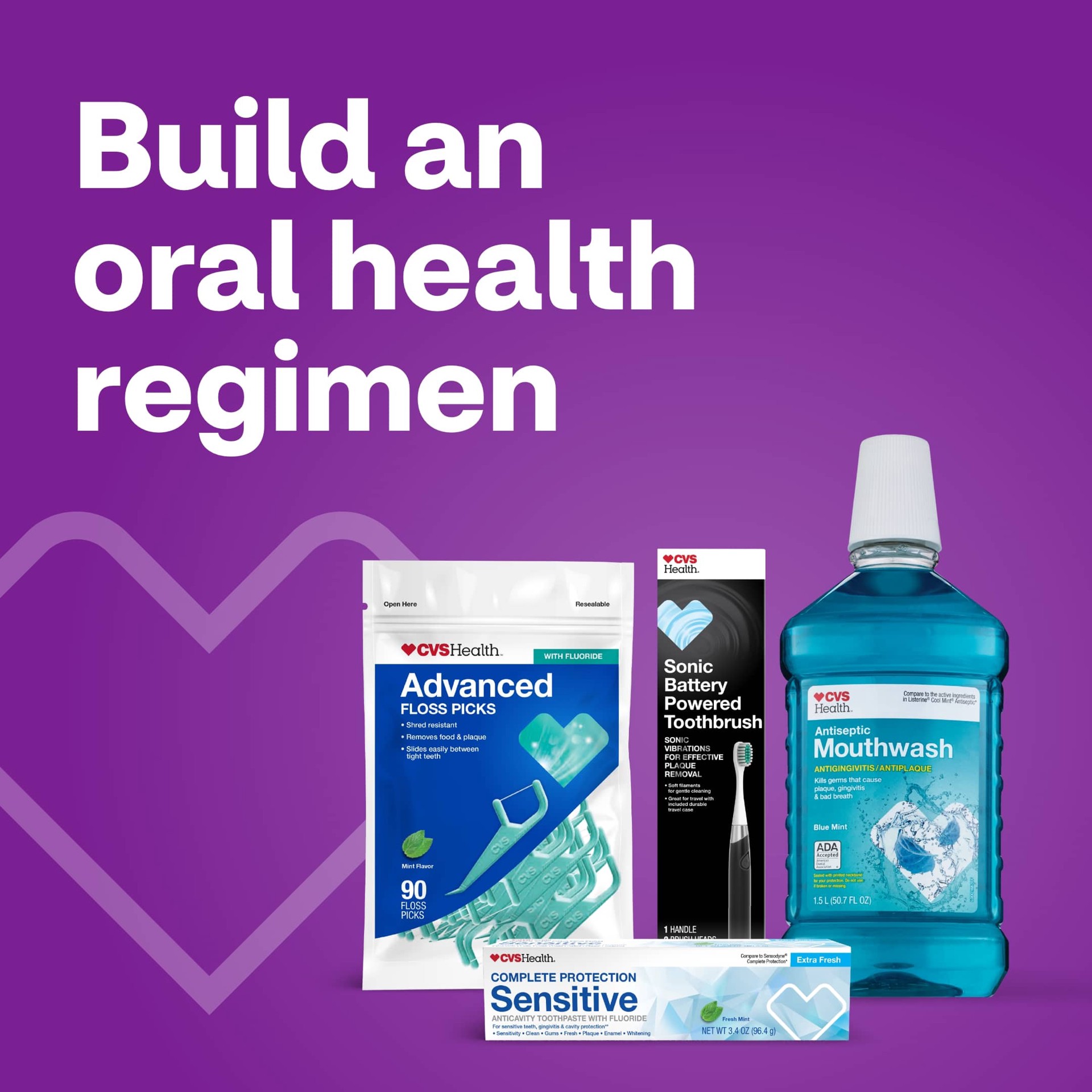 slide 3 of 6, CVS Health Comfort Floss Picks, Mint, 90 Ct, 1 ct