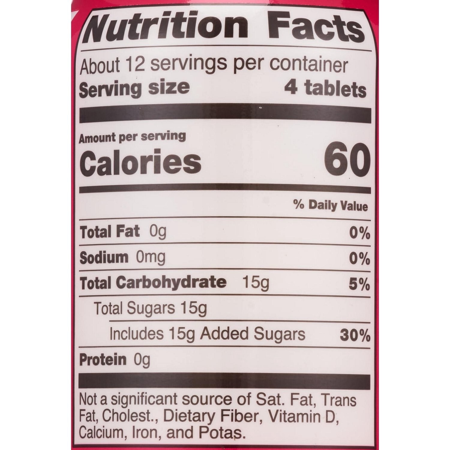 slide 3 of 5, CVS Health Glucose Tablets, Raspberry, 50 Ct, 1 ct